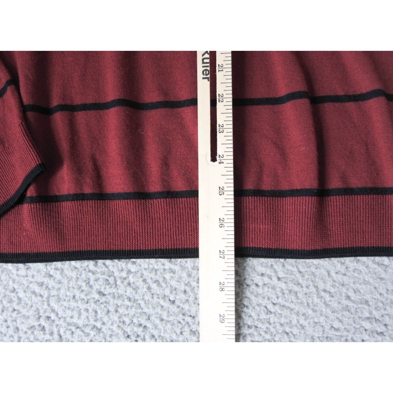 Brooks Brothers VINTAGE Brooks Brothers Sweater Adult M Red Wool Saxxon St Andrews Links Long Sleeve Collared Pullover Knitted Classic Preppy Mens Size US M / EU 48-50 / 2 - 6 Thumbnail