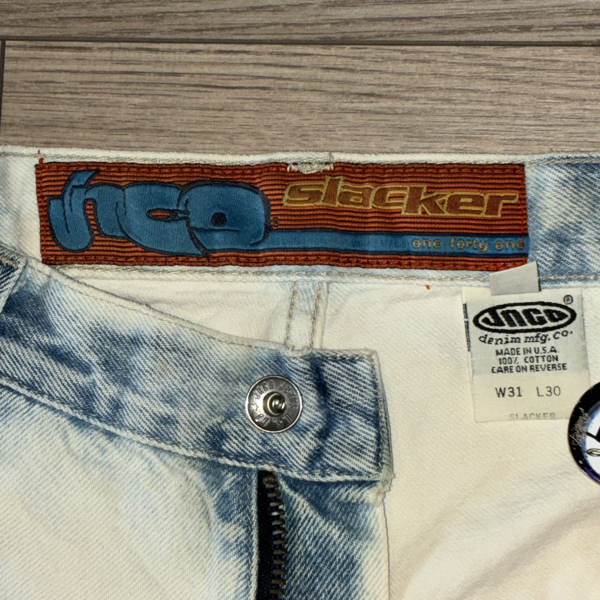 JNCO 90s JNCO Slackers blue jeans Size US 30 / EU 46 - 4 Thumbnail