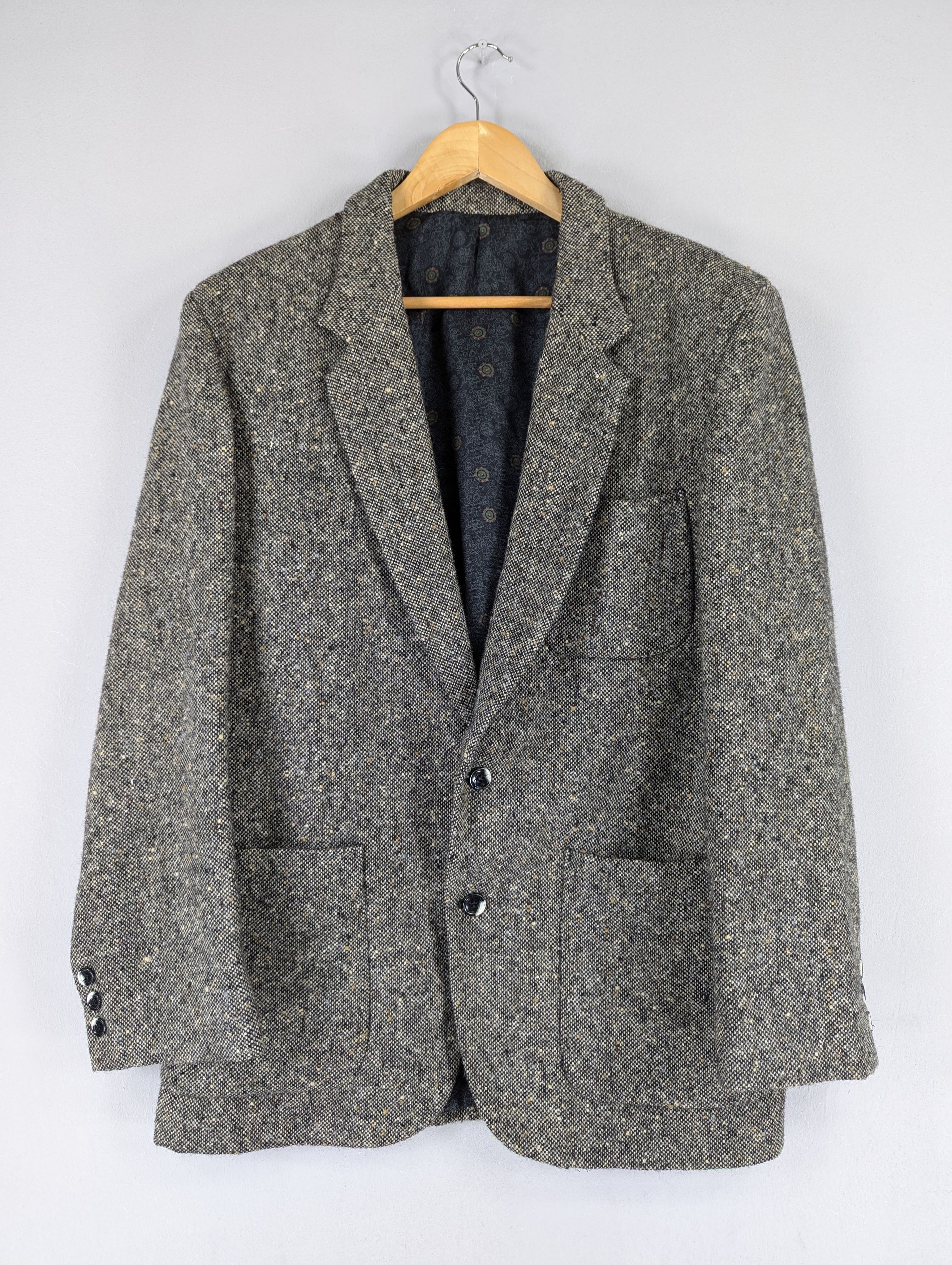 Designer × Vintage × Wrangler Vintage Casey Jones By Wrangler Wool Blazer Jacket Size US L / EU 52-54 / 3 - 1 Thumbnail