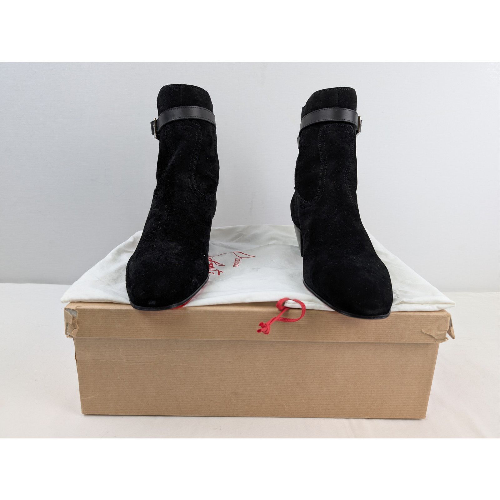 Christian Louboutin o1rshd1 Rosalio Jodhpur 40 Boots in Black 43 Size US 10 / EU 43 - 19 Thumbnail