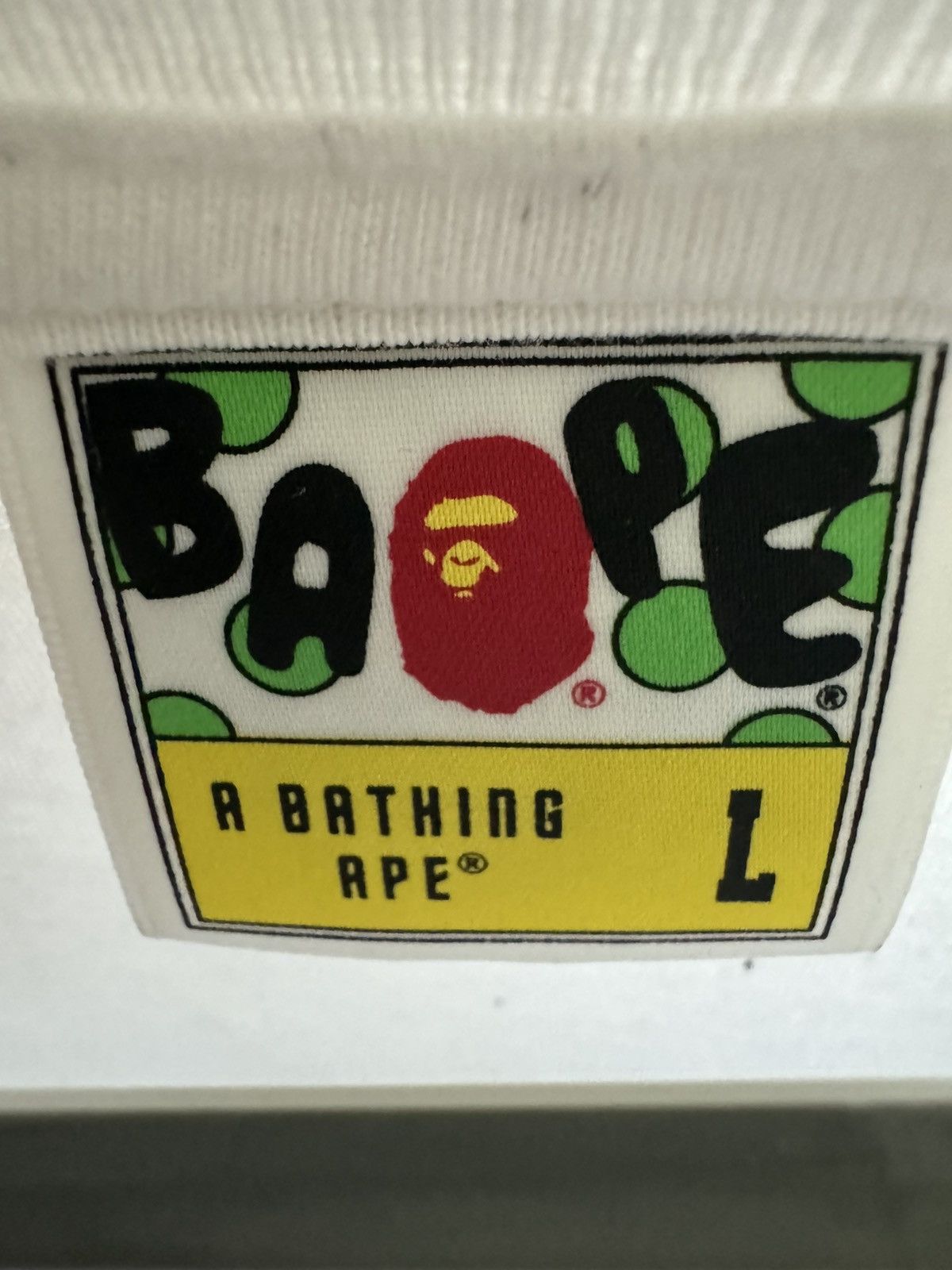 Bape Big Ape Head Tee Size US L / EU 52-54 / 3 - 4 Thumbnail