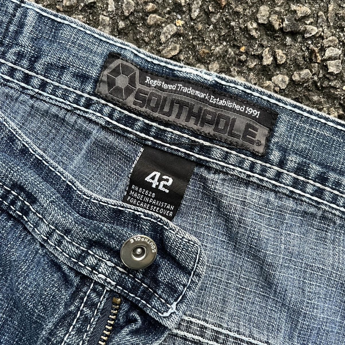 Southpole Southpole Baggy Jeans Faded Blue Y2K Denim Skater Pants Size US 40 / EU 56 - 10 Thumbnail