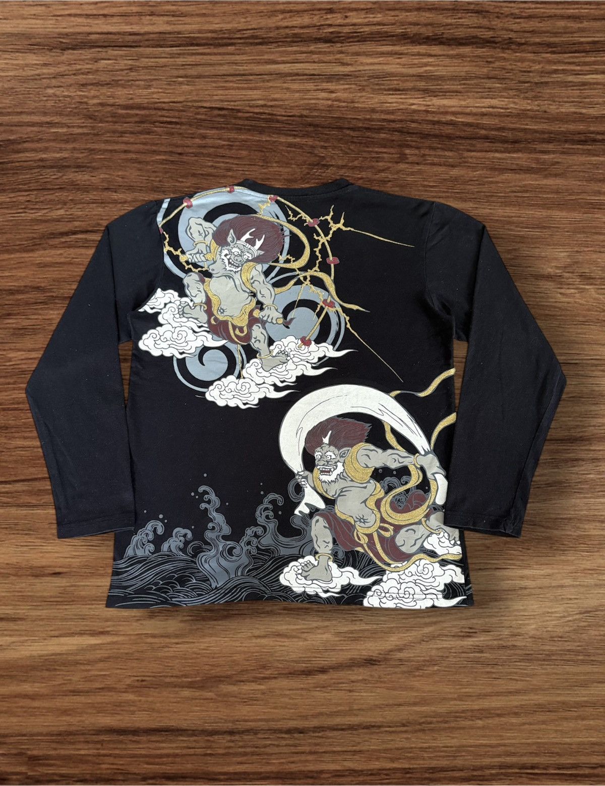 Japanese Brand Japanese Brand BULLET NOISE Sukajan Long Sleeve Tee Size US M / EU 48-50 / 2 - 2 Thumbnail