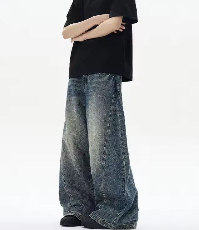 Jean Amamiya x Arisa Washed Baggy Denim Jeans Size US 31 - 1 Thumbnail