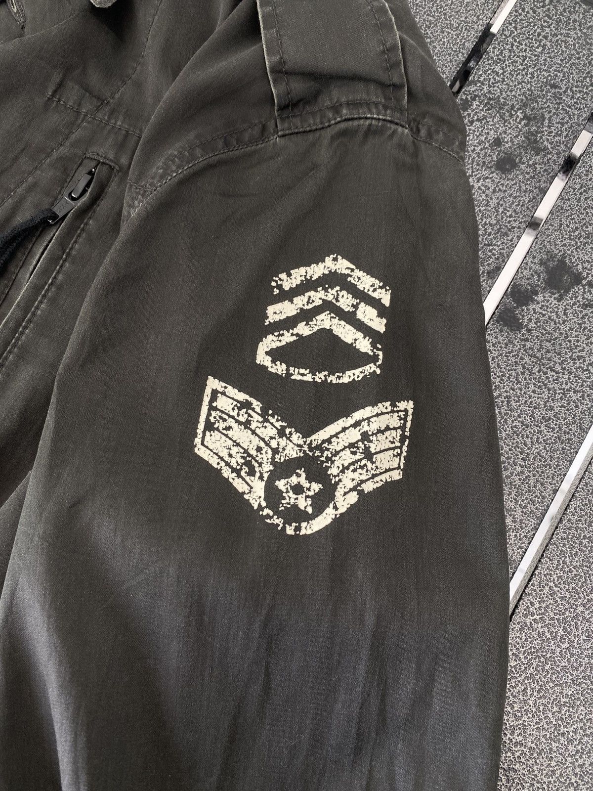 PPFM 2000’s PPFM Skull Military Style Zipper Jacket Size US M / EU 48-50 / 2 - 7 Thumbnail