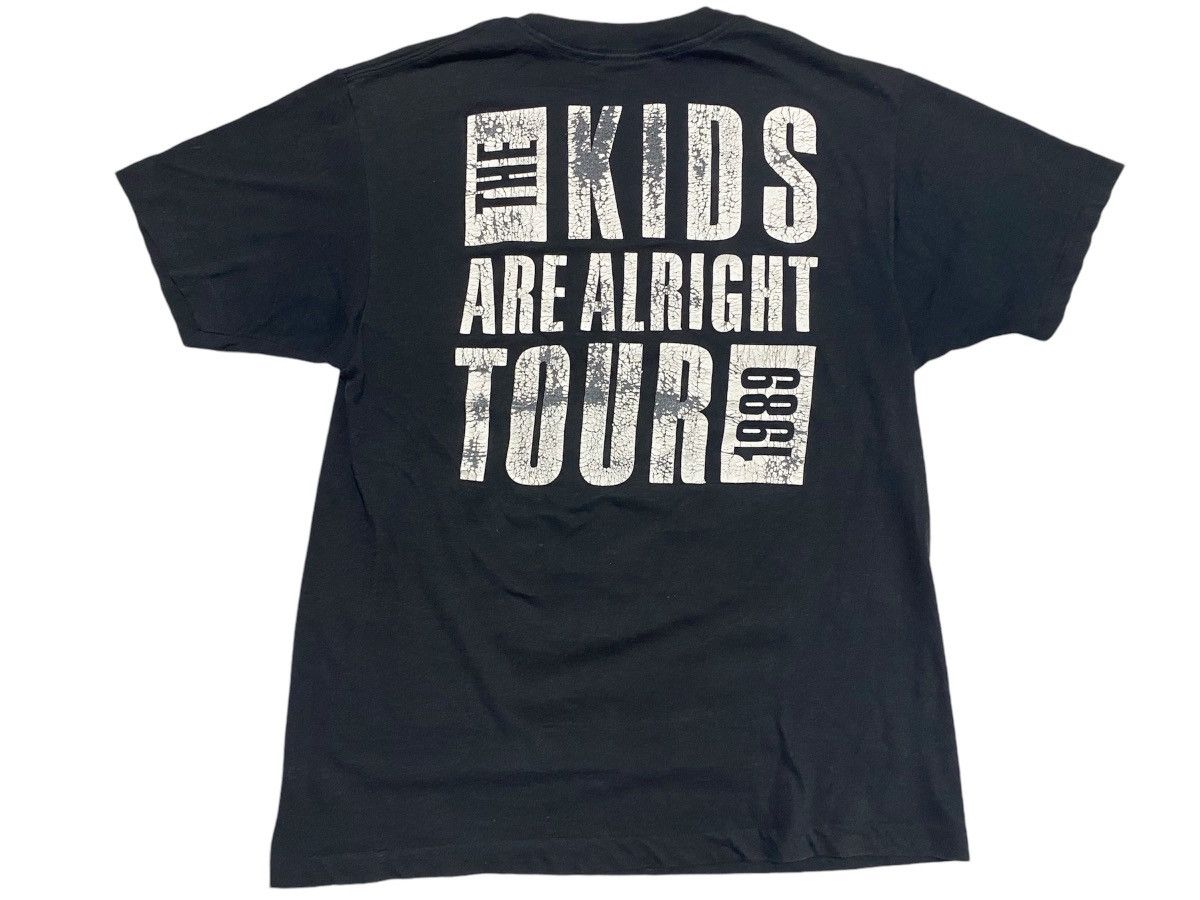 Vintage The Who 'The Kids Are Alright Tour 1989' Shirt Size US L / EU 52-54 / 3 - 2 Thumbnail
