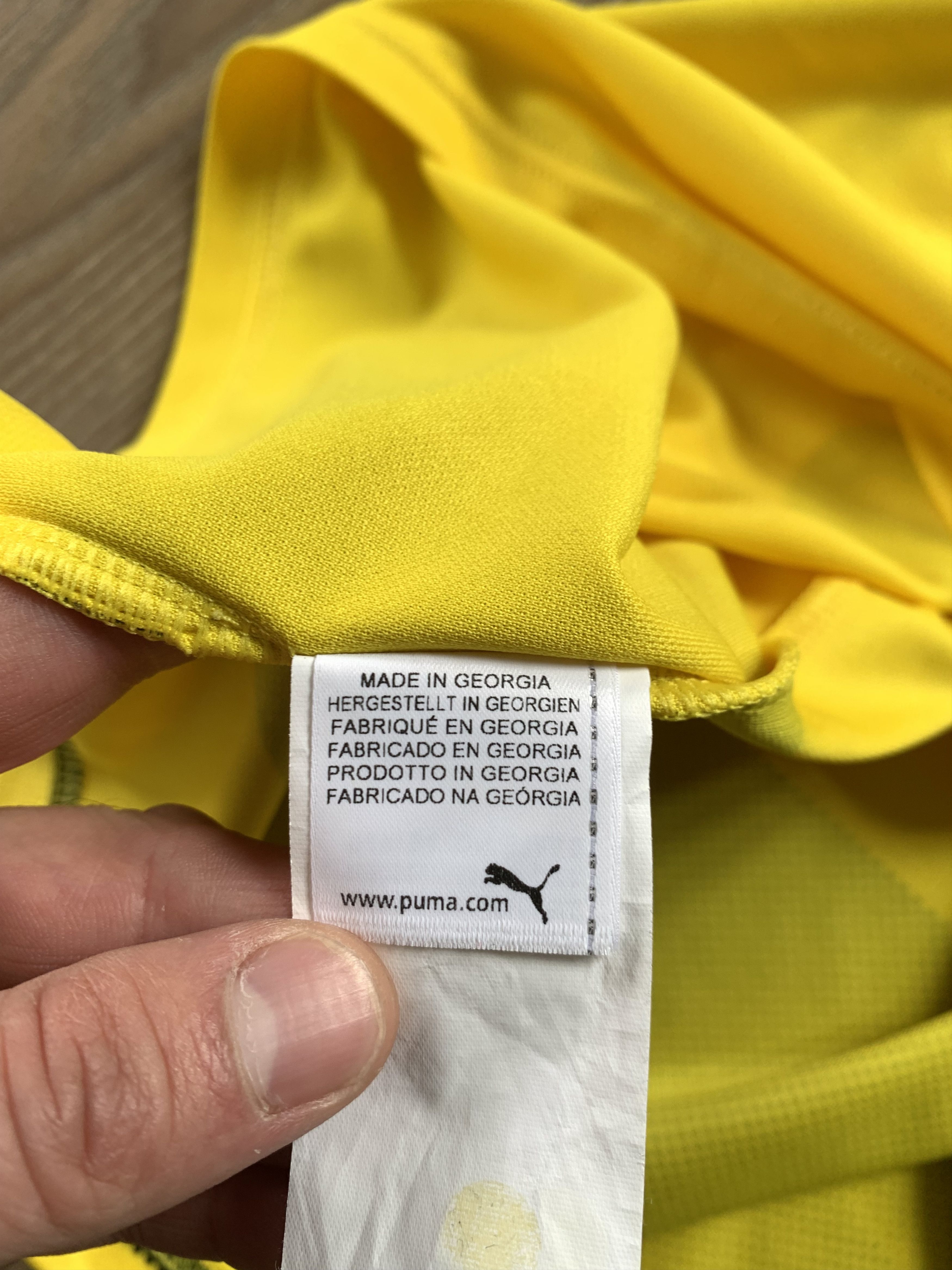 Puma Puma Borussia Dortmund Home Shirt 2017-2018 Size US XXL / EU 58 / 5 - 11 Thumbnail
