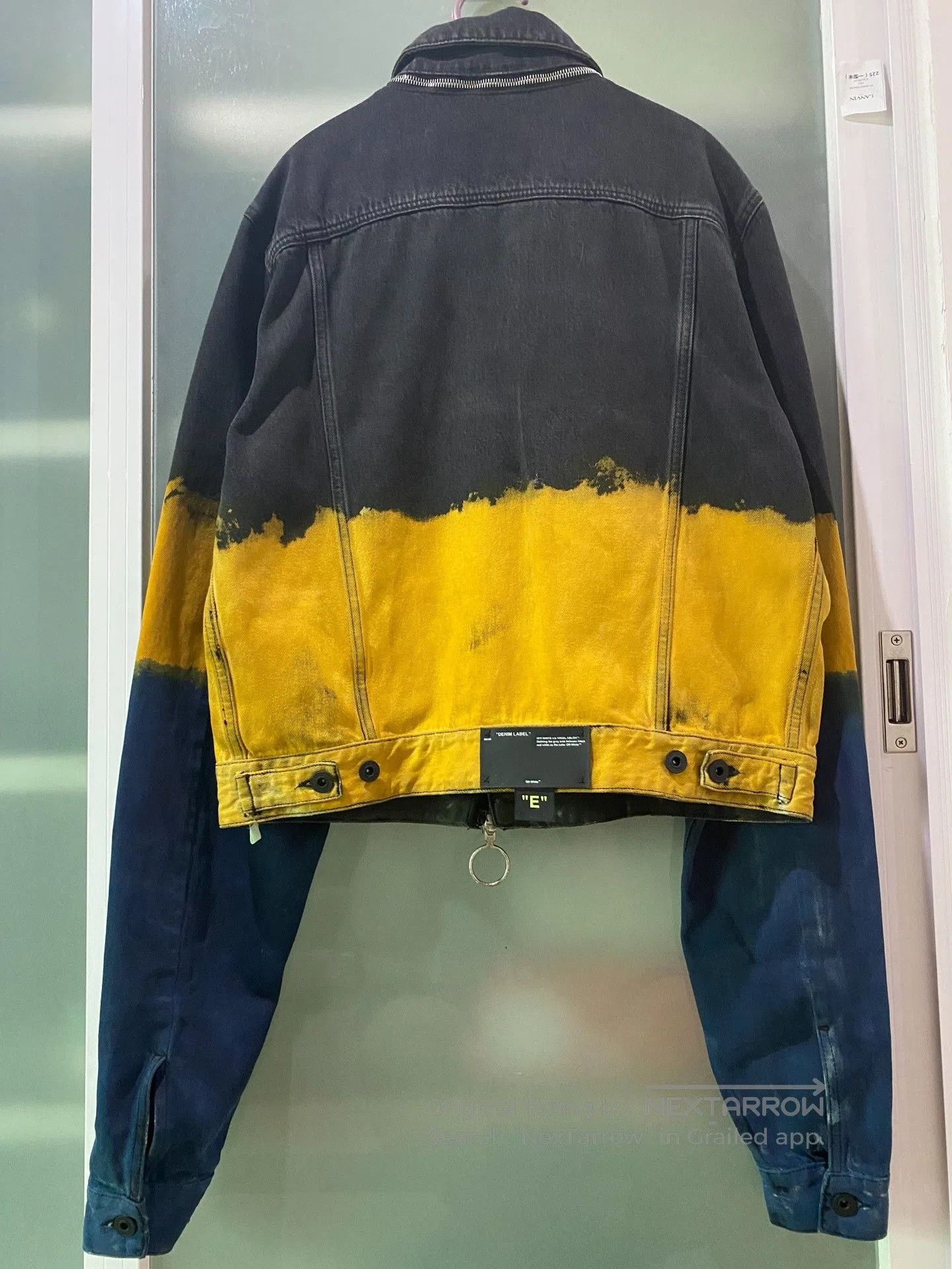 Off-White Off-White Spliced Denim Jacket. Size US S / EU 44-46 / 1 - 2 Thumbnail