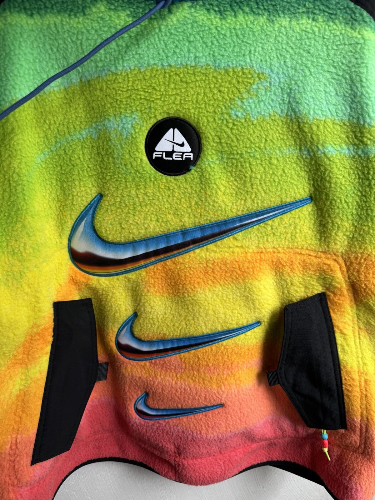 Cactus Plant Flea Market × Nike Nike ACG CPFM Balaclava Hoodie Fleece Size US XL / EU 56 / 4 - 2 Thumbnail