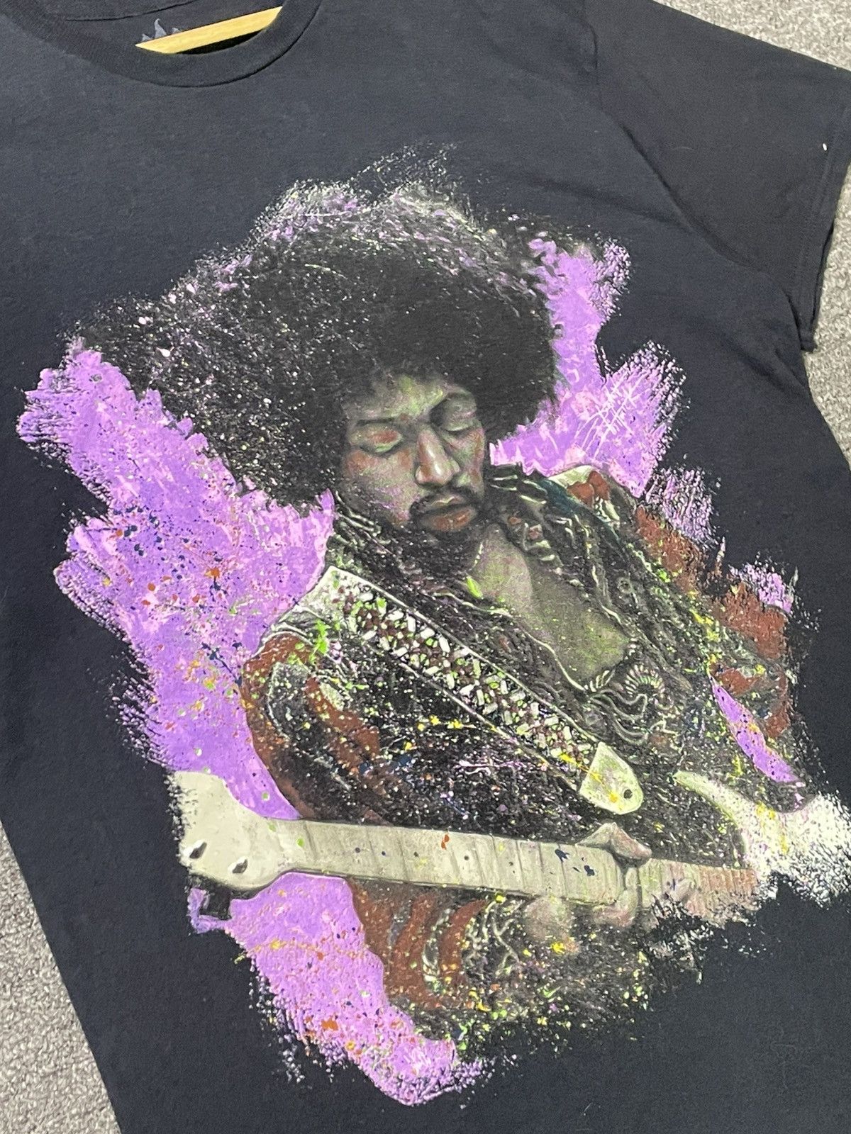 Designer × Jimi Hendrix × Vintage Jimi Hendrix x Stephen Fishwick Art Tshirt (35) Size US L / EU 52-54 / 3 - 4 Thumbnail
