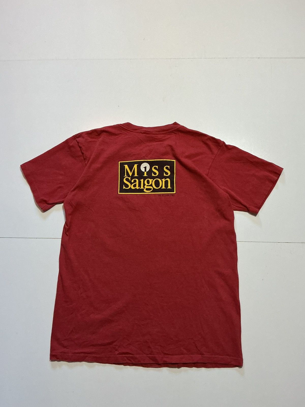 Vintage VTG 1988 Miss Saigon Broadway Musical Single Stitch T-Shirt Size US L / EU 52-54 / 3 - 2 Thumbnail