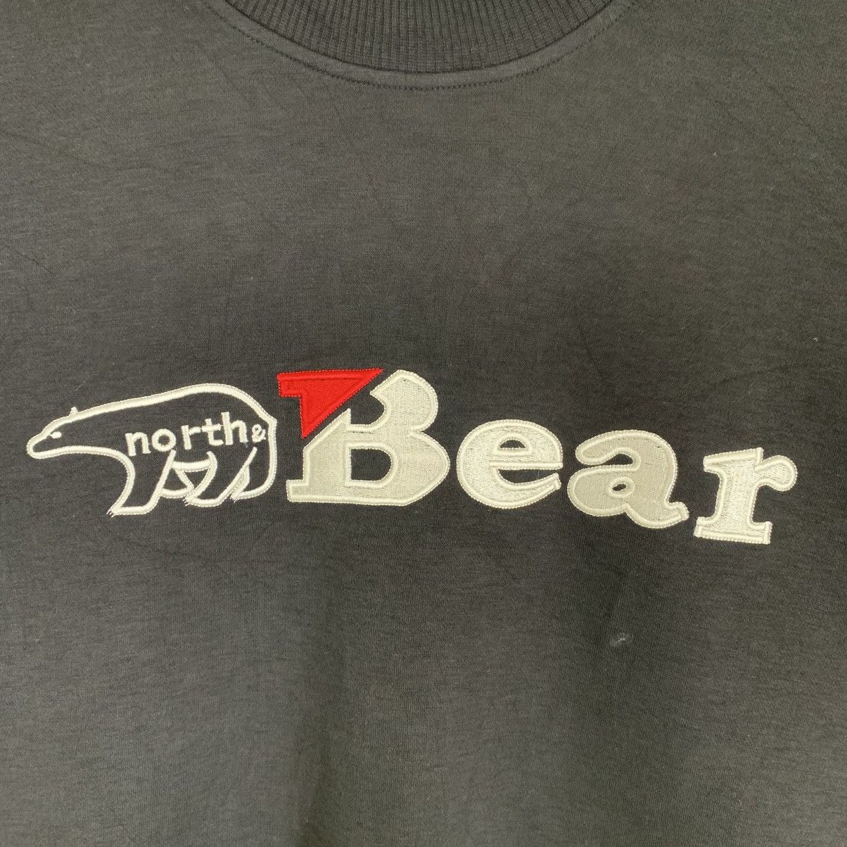 Designer × Vintage Vintage North Bear Big Logo Sweatshirt Size US M / EU 48-50 / 2 - 8 Thumbnail