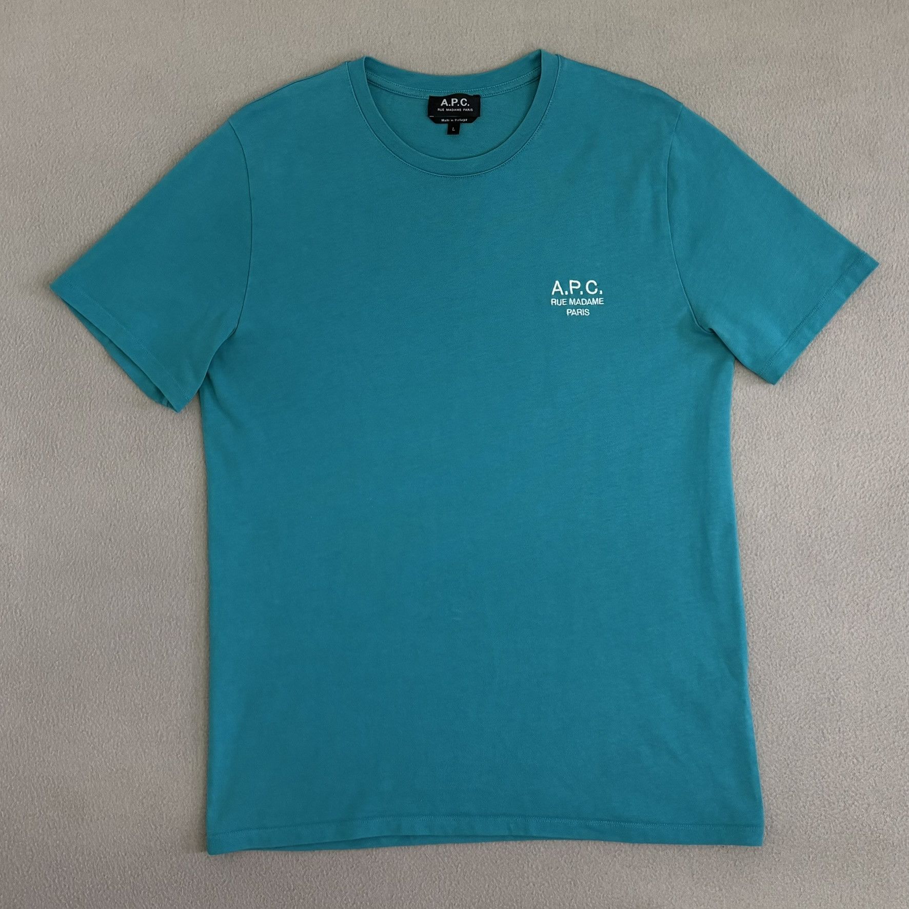 A.P.C. A.P.C Rue Madame Paris T-shirt Large Size US L / EU 52-54 / 3 - 5 Thumbnail