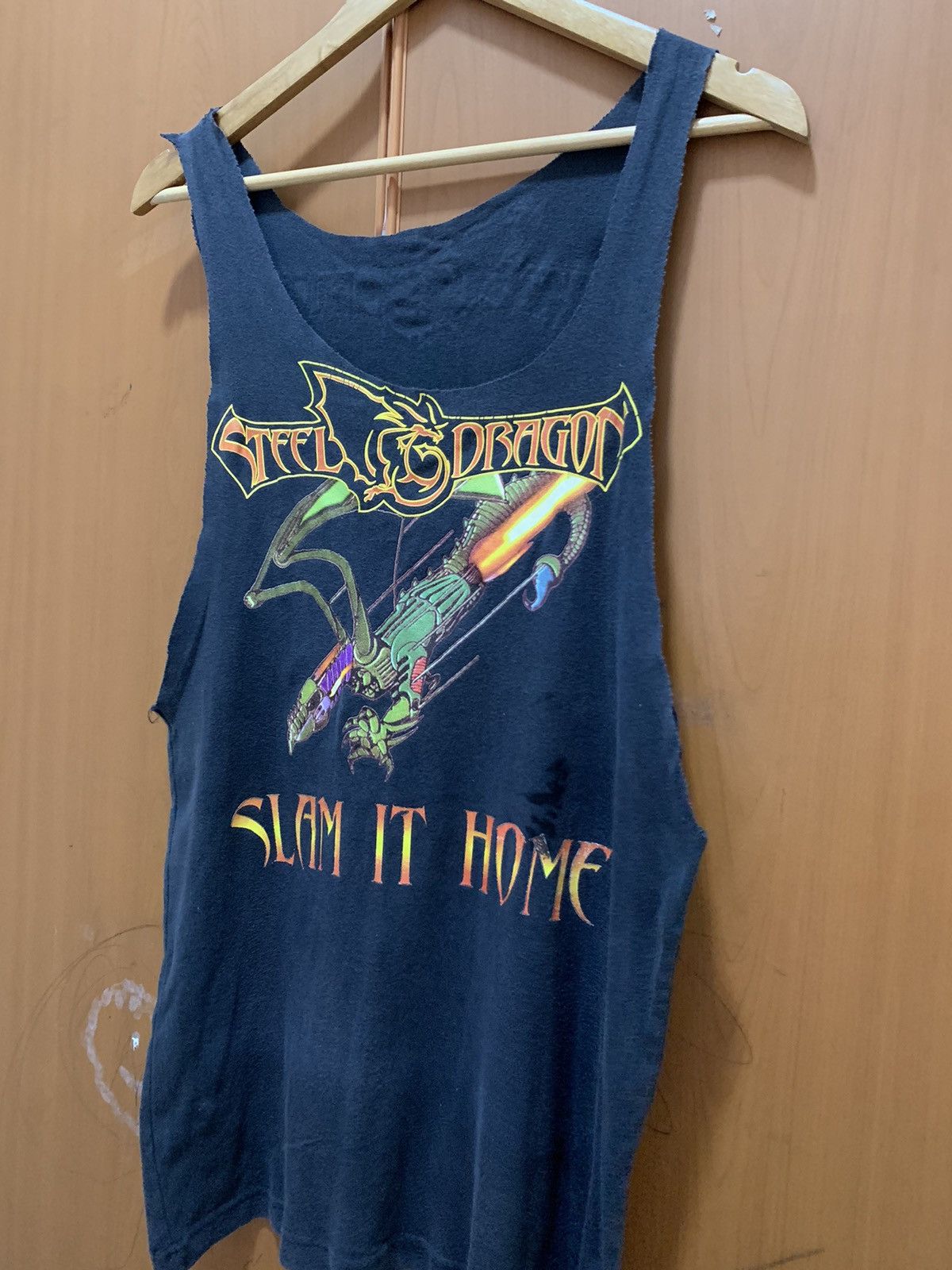 Band Tees Steel Dragon Sleevless Tank Top Size US S / EU 44-46 / 1 - 3 Thumbnail