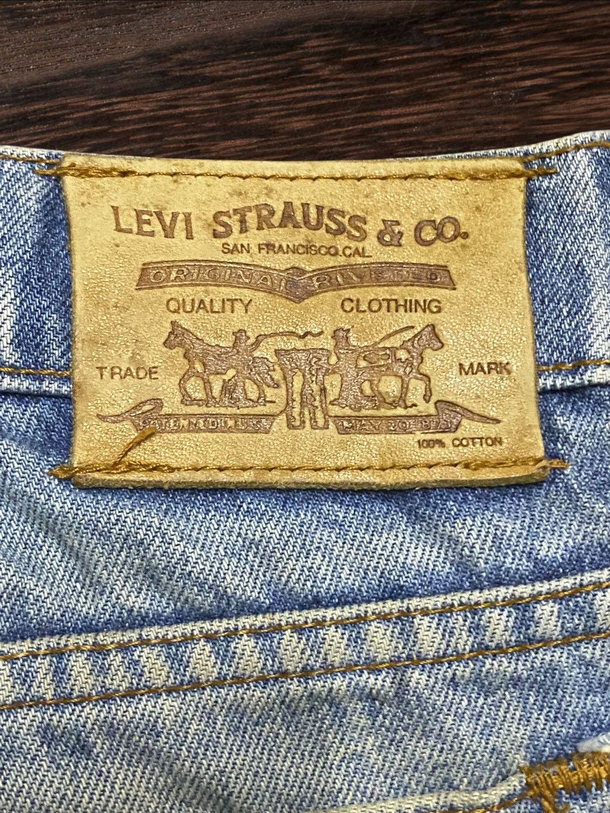 Levi's Vintage Levis Japan Light Wash Taperred Leg Jeans Size US 28 / EU 44 - 14 Thumbnail