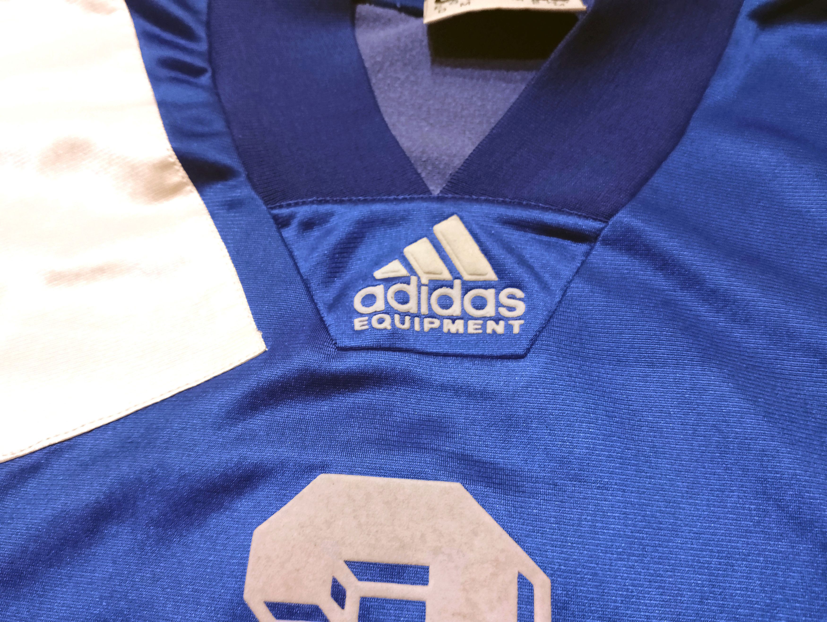 Adidas Vintage 90s Adidas Equipment Football Shirt Size US M / EU 48-50 / 2 - 5 Thumbnail