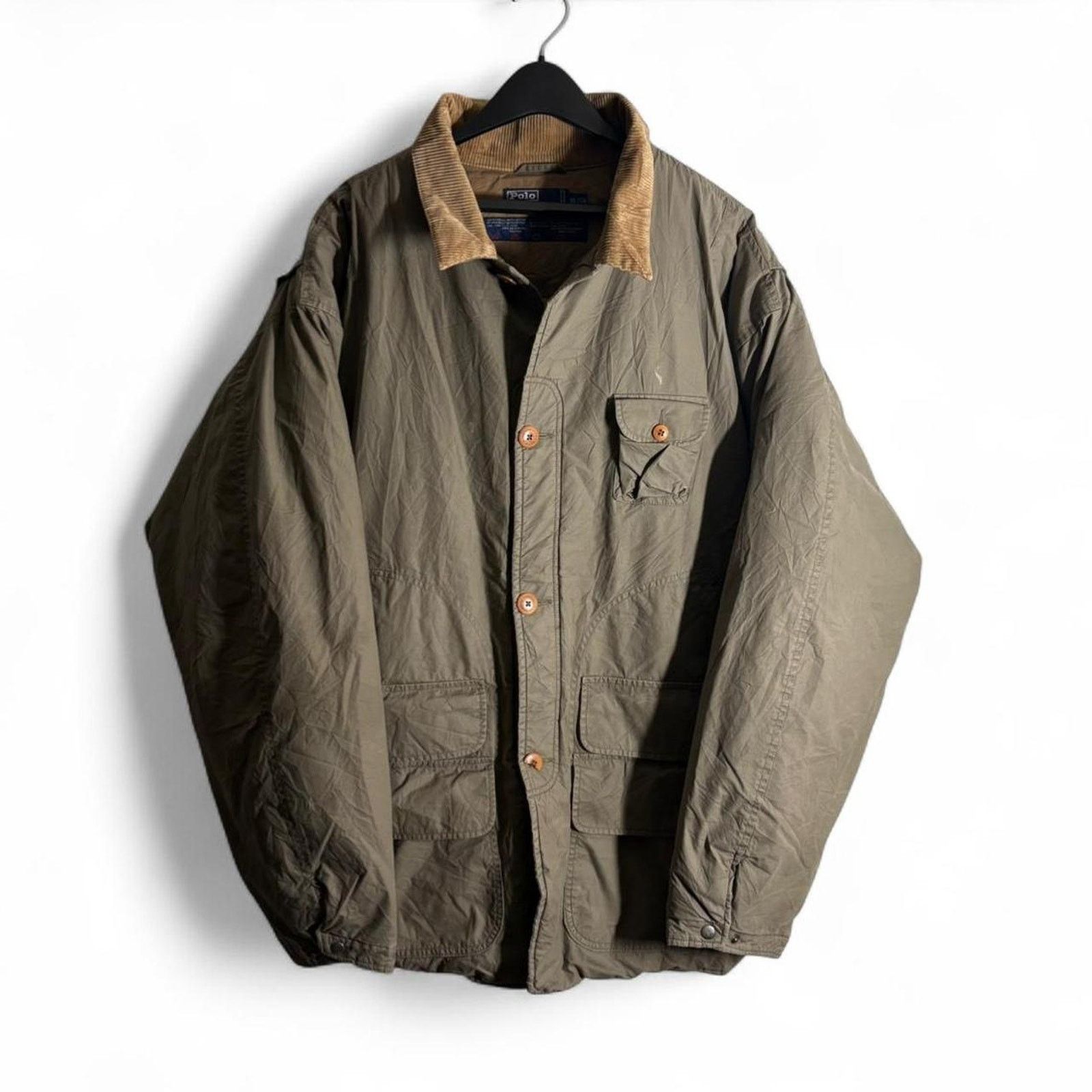 Vintage polo ralph Lauren hunting jacket corduroy collar
