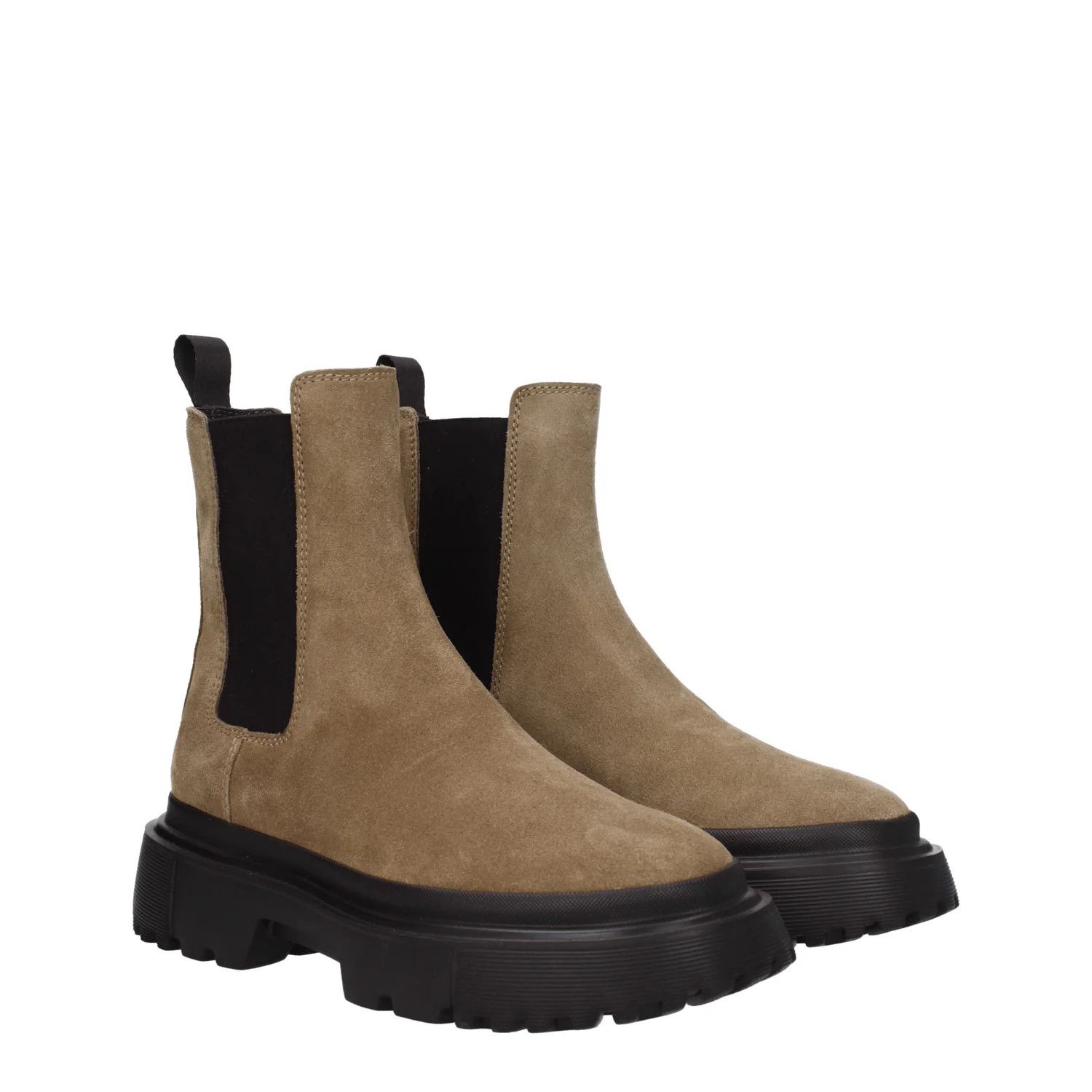 Hogan ob1o1e1124 Suede Ankle Boots in Brown Size US 5 / IT 35 - 2 Thumbnail