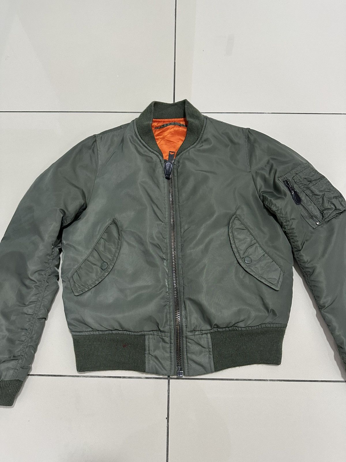 ジャケット・アウター USA Avirex MA-1 wappen flight jacket y2k MA-1 NYLON BOMBER JACKET – Avirex