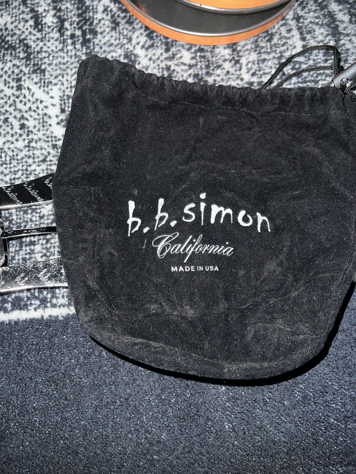 B.B. Simon B.B Simons belt Size 34 - 5 Thumbnail