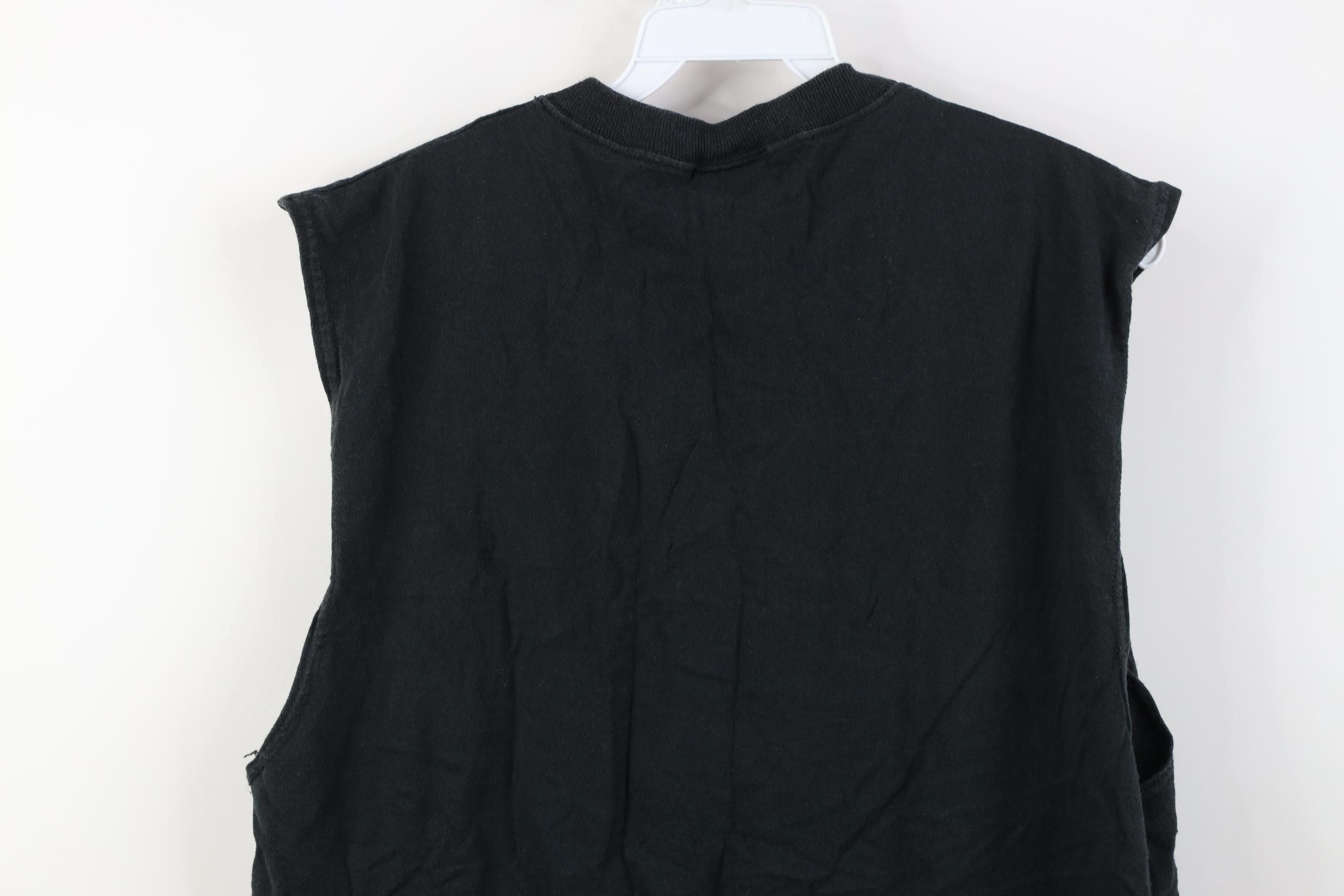 Reebok Vintage 90s Reebok Spell Out Sleeveless Muscle T-Shirt USA Size US S / EU 44-46 / 1 - 10 Thumbnail
