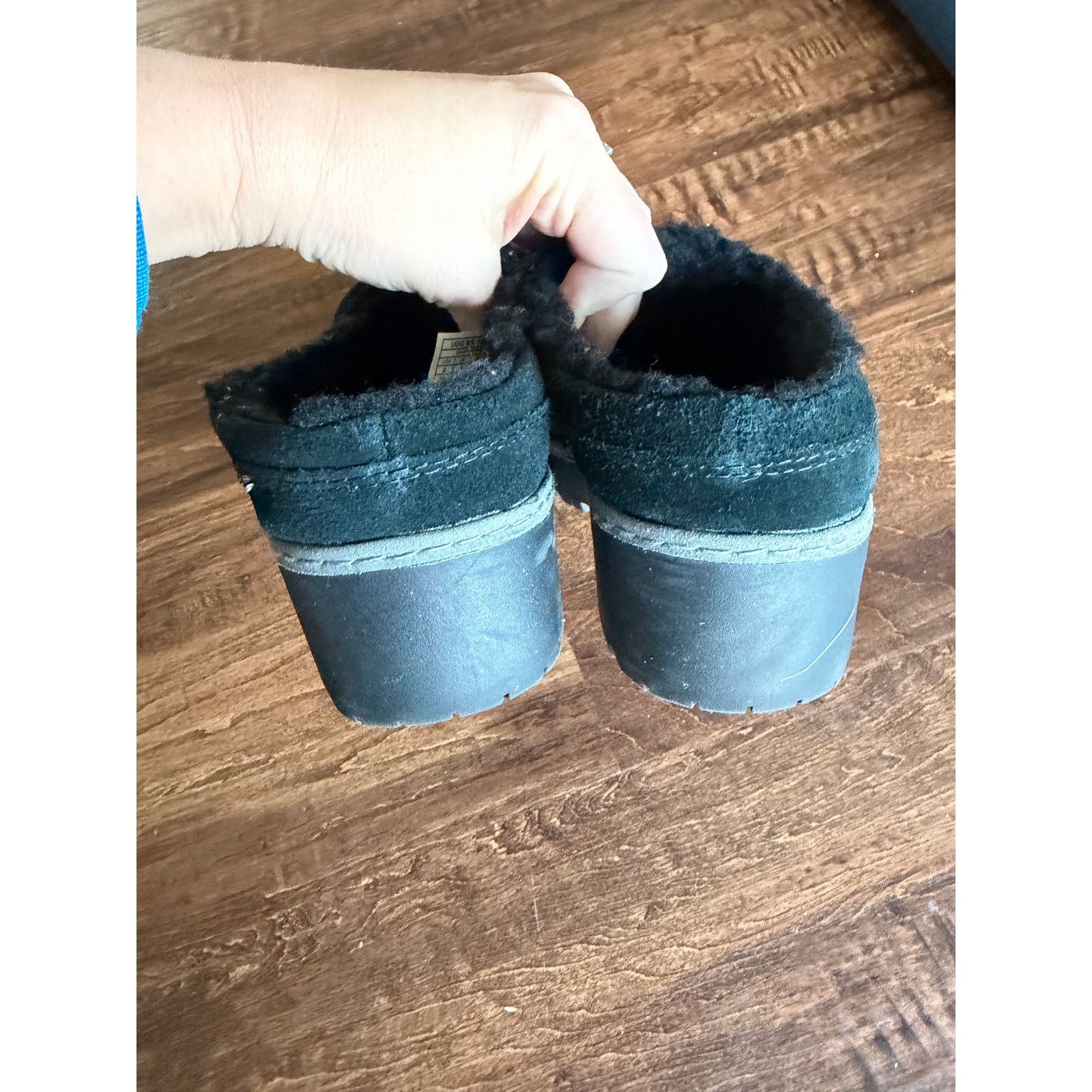 Ugg Ugg lynwood black suede clog womens size 8 Size US 8 / IT 38 - 5 Thumbnail