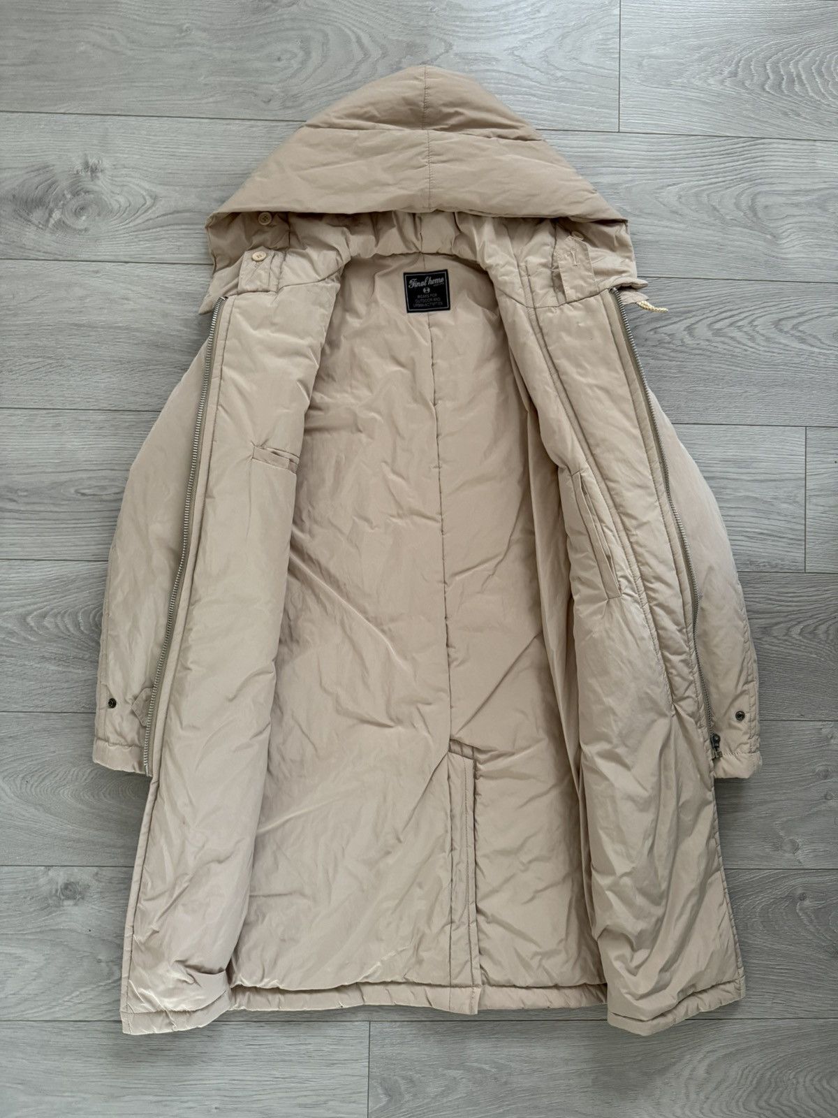 Final Home Final Home 1990s Insulated Padded Military Parka Size US M / EU 48-50 / 2 - 8 Thumbnail