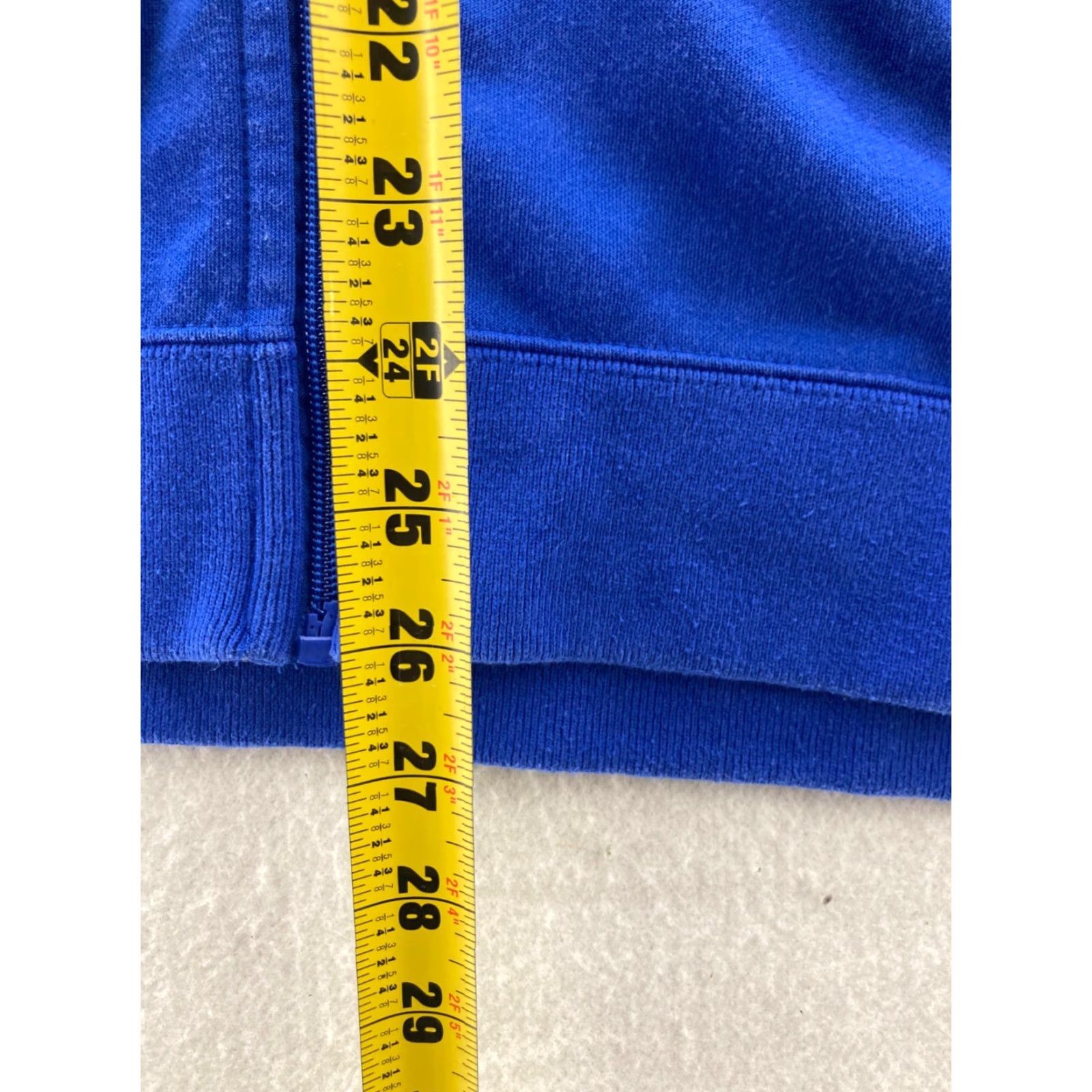 Abercrombie & Fitch Abercrombie & Fitch Jacket Mens Large Blue Full Zip Bomber Fleece Pockets Zip Size US L / EU 52-54 / 3 - 7 Thumbnail