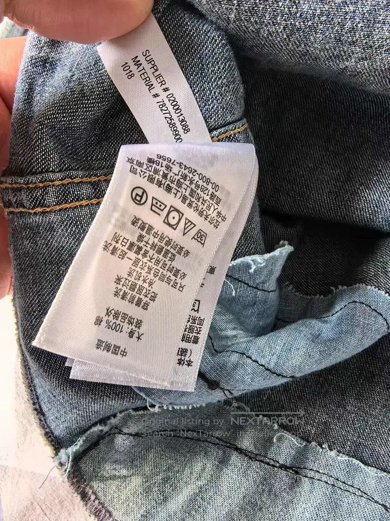 RRL Ralph Lauren RRL Ralph Lauren Broken patch Western denim shirt Size US XS / EU 42 / 0 - 6 Thumbnail