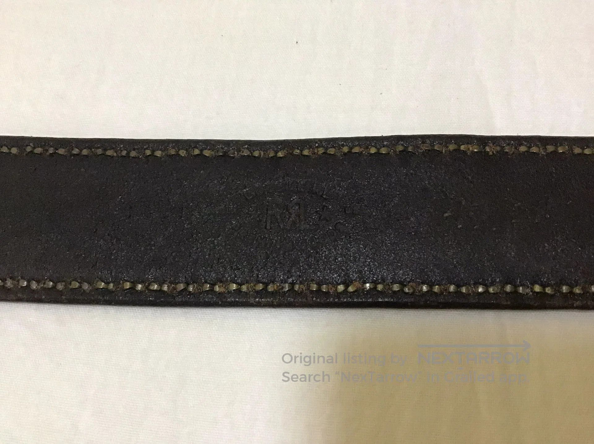 RRL Ralph Lauren RRL Double RL Brown Belt with Tags. Size ONE SIZE - 7 Thumbnail