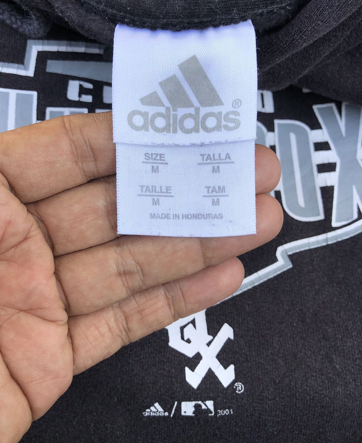 Vintage VTG FADED Adidas x MLB Chicago WhiteSox Baseball Sweatshirts Size US M / EU 48-50 / 2 - 11 Thumbnail