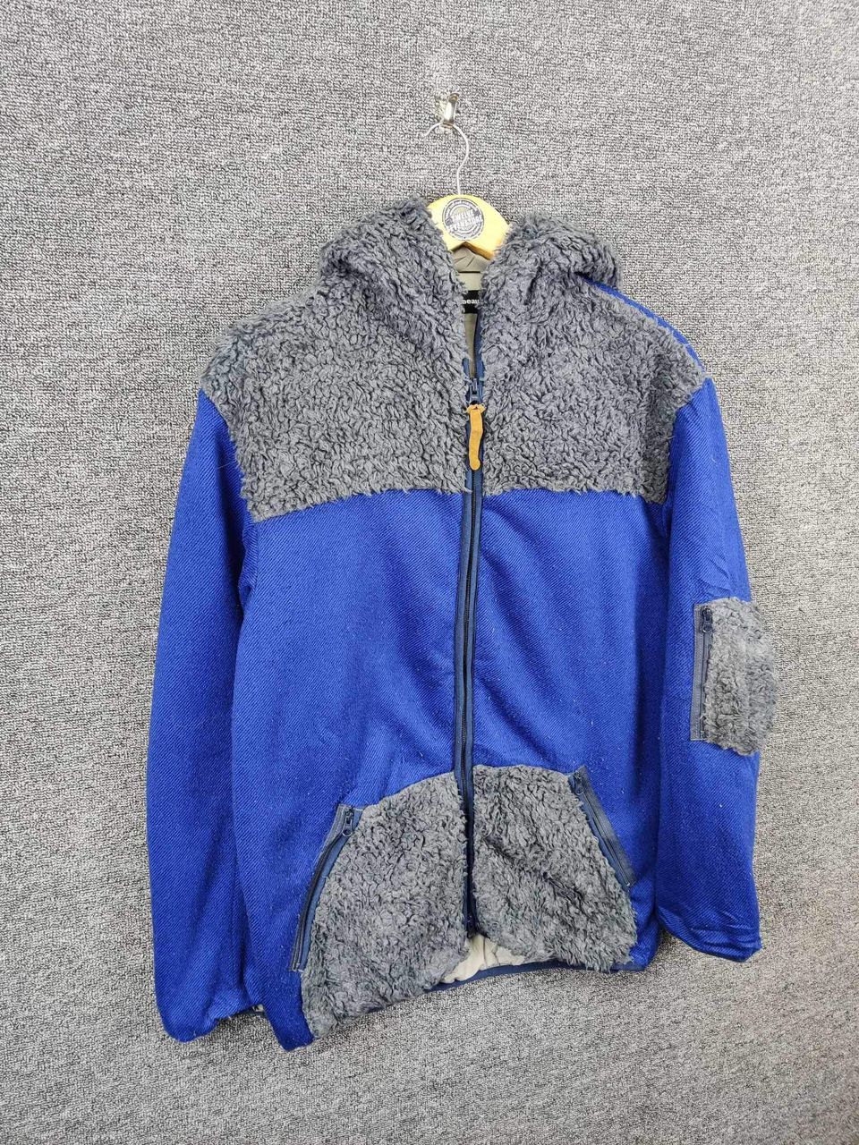 Issey Miyake Vintage Mercibeaucoup Fleece Boa Jacket Size US L / EU 52-54 / 3 - 7 Thumbnail