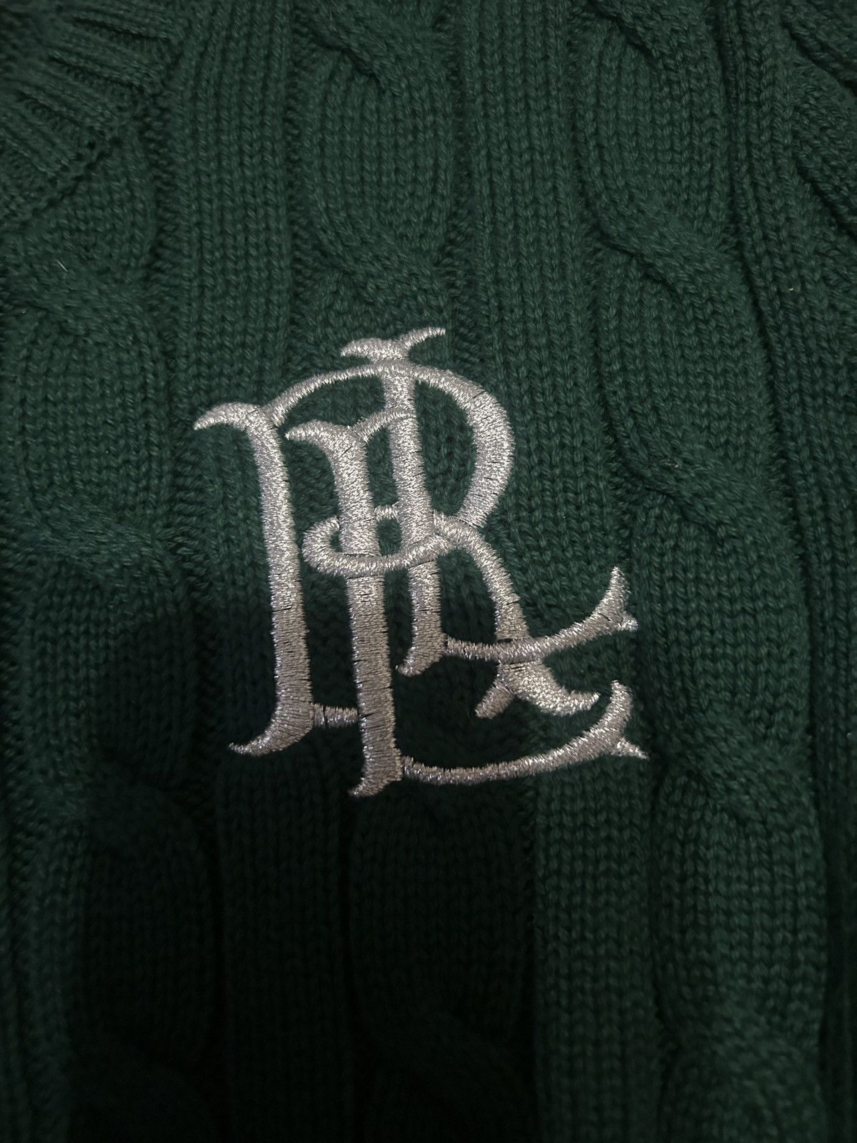Lauren Ralph Lauren Luaren Ralph Lauren Button-Trim Cable-Knit Cotton Sweater Size S / US 4 / IT 40 - 3 Thumbnail
