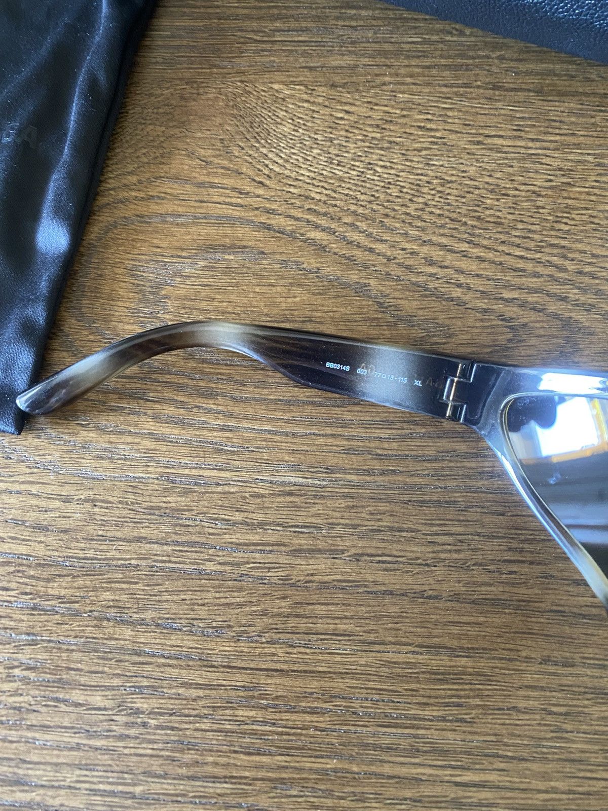 Balenciaga Balenciaga Tortoiseshell Fennec Oval Sunglasses Size ONE SIZE - 4 Thumbnail