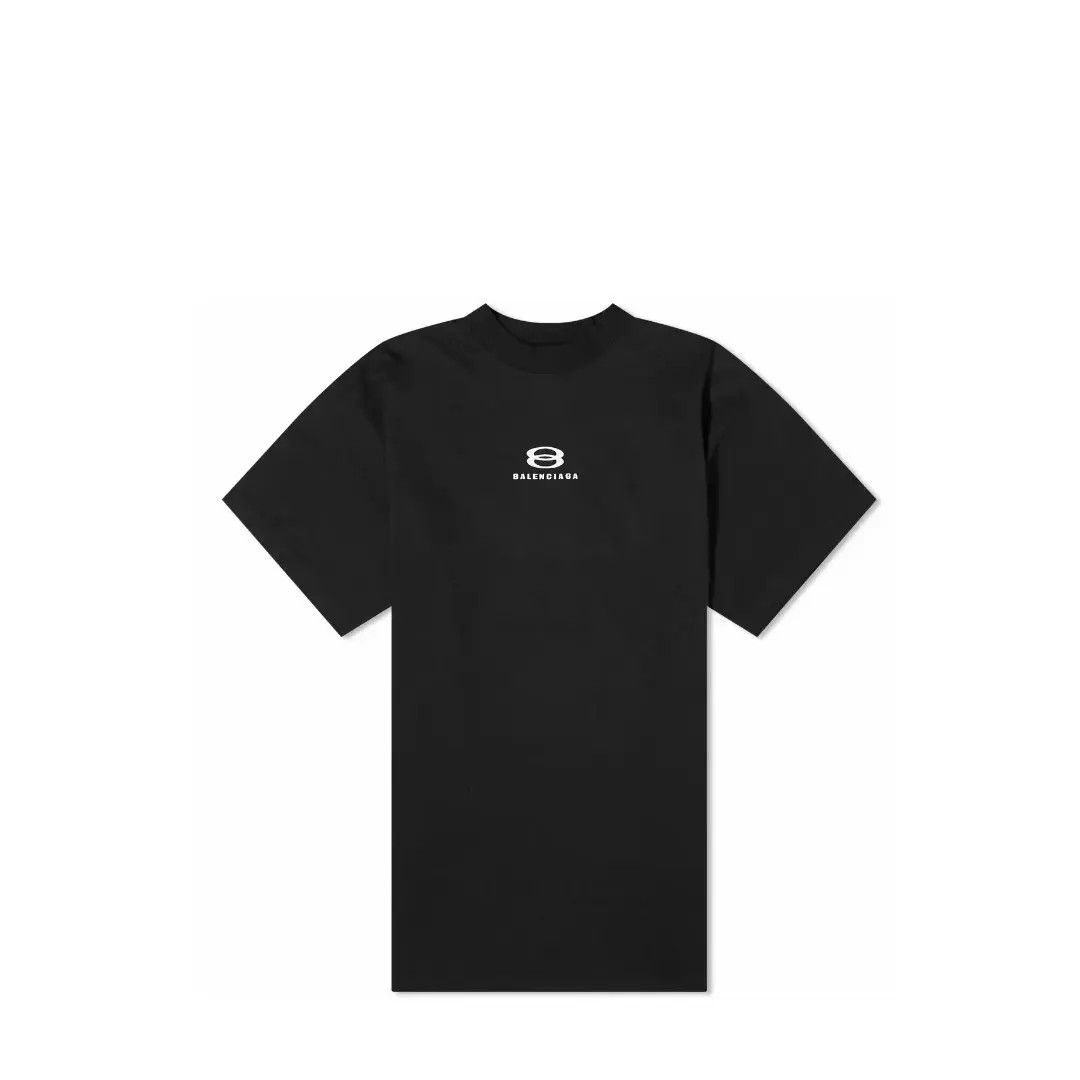 Balenciaga o1tr1nto1125 Unity Sports Icon Deconstructed T-Shirt Black Size US M / EU 48-50 / 2 - 1 Thumbnail