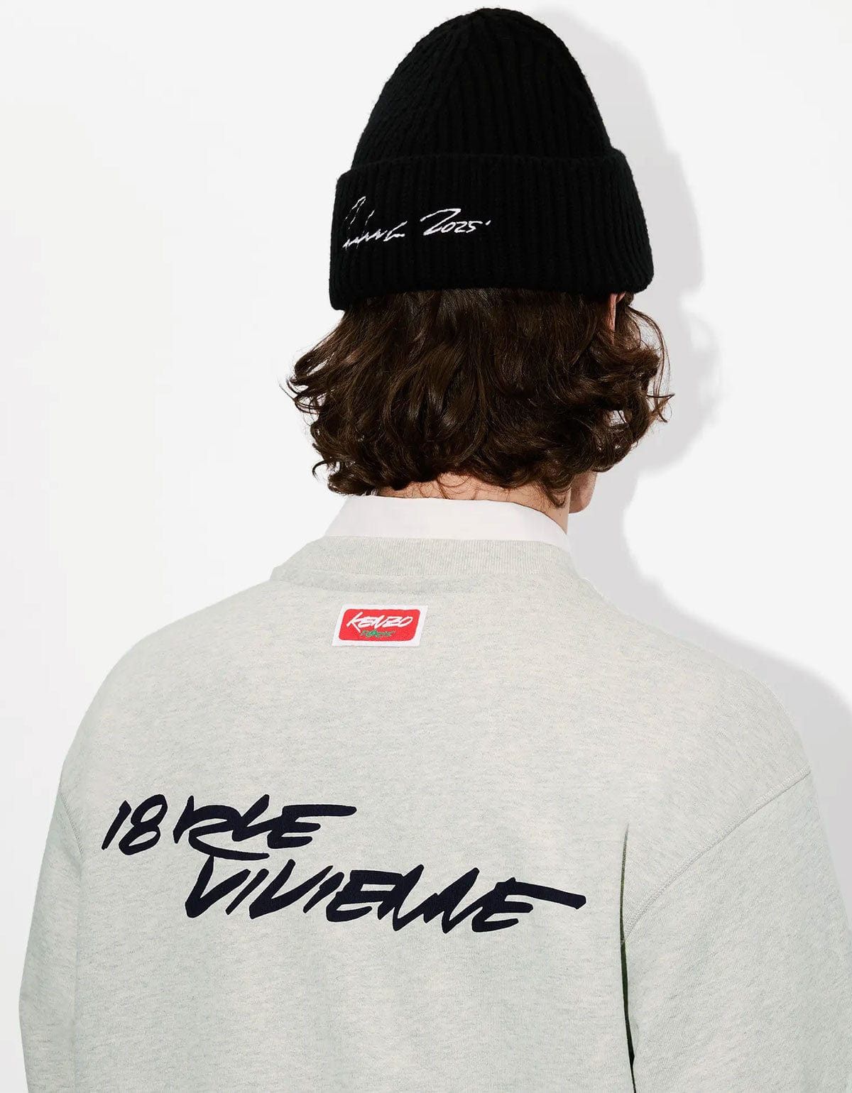 Kenzo Kenzo x Futura 2000 Grey Boke Flower Logo Sweatshirt Size US M / EU 48-50 / 2 - 5 Thumbnail