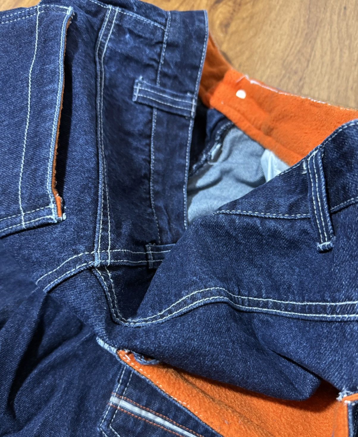 Other Vintage 90’s Y2K Breakdown Denim Baggy Jeans 33 Rave Skate Size US 33 - 7 Thumbnail