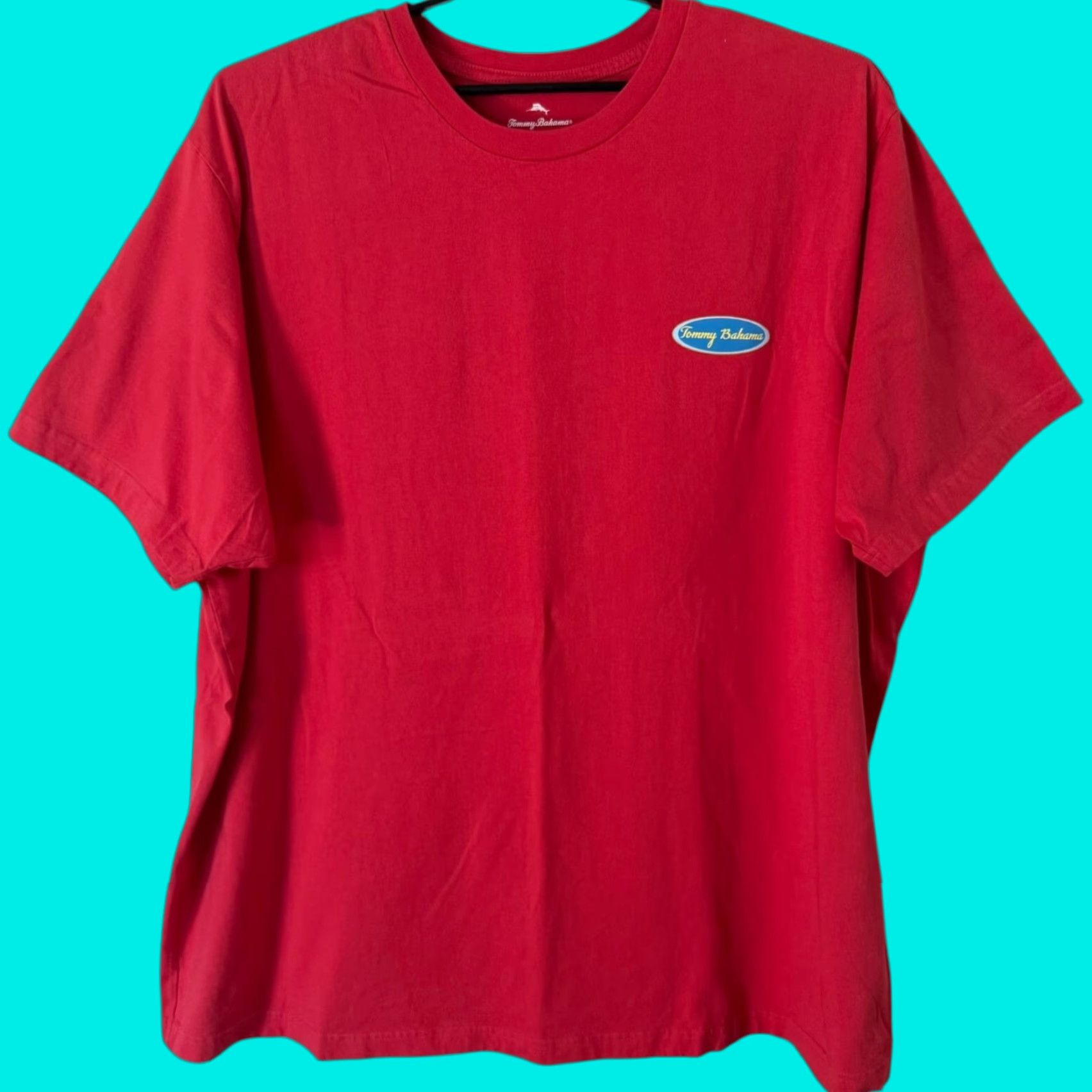 Tommy Bahama VINTAGE Tommy Bahama Sun's Out Rum's Out Graphic T-Shirt Men’s 3XL Red Short Sleeve Cotton UV Protection Outdoor Tropical Summer Size US XXL / EU 58 / 5 - 1 Thumbnail