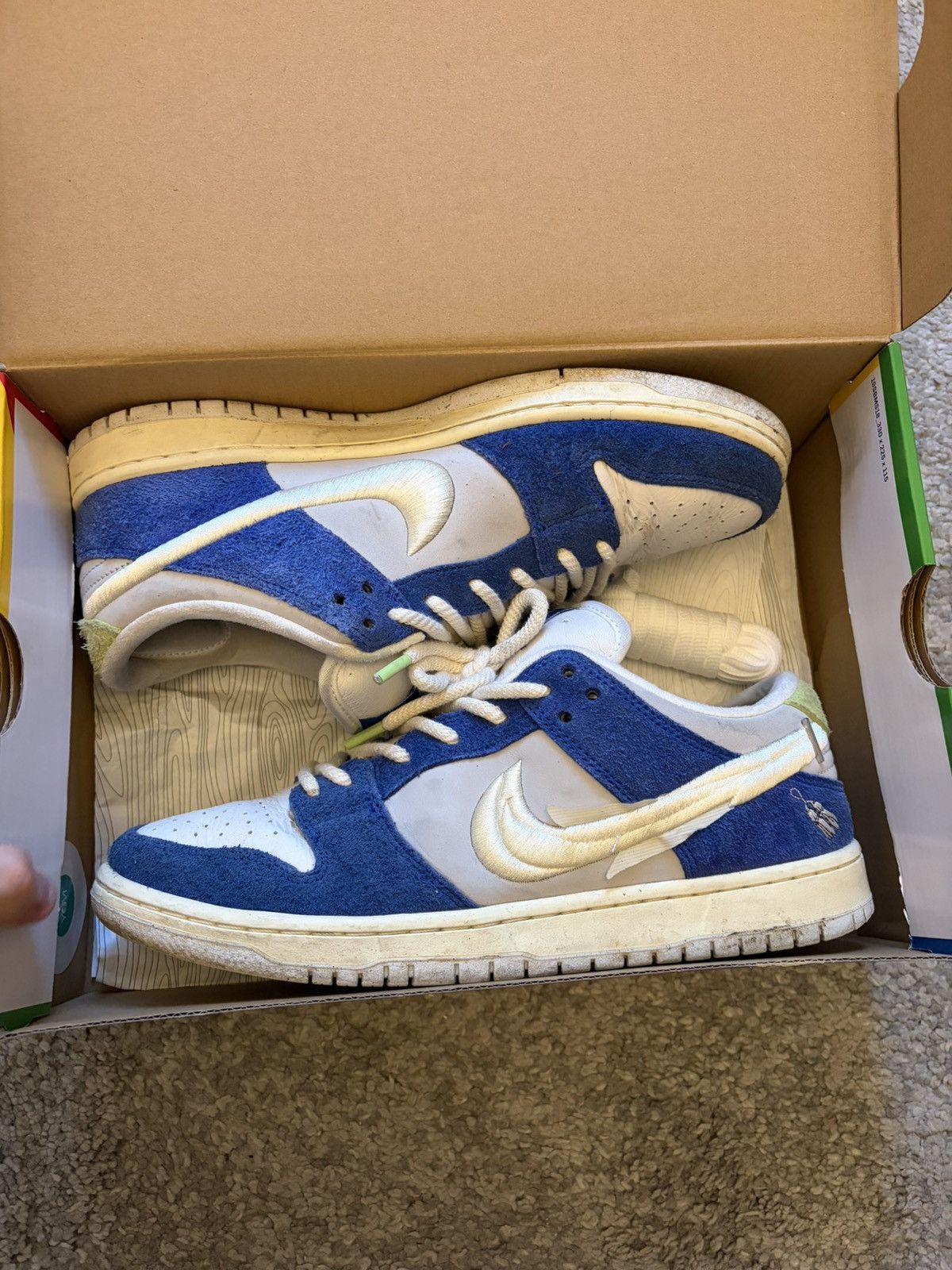 Nike SB Nike sb dunk fly gardenia Size US 10 / EU 43 - 1 Thumbnail