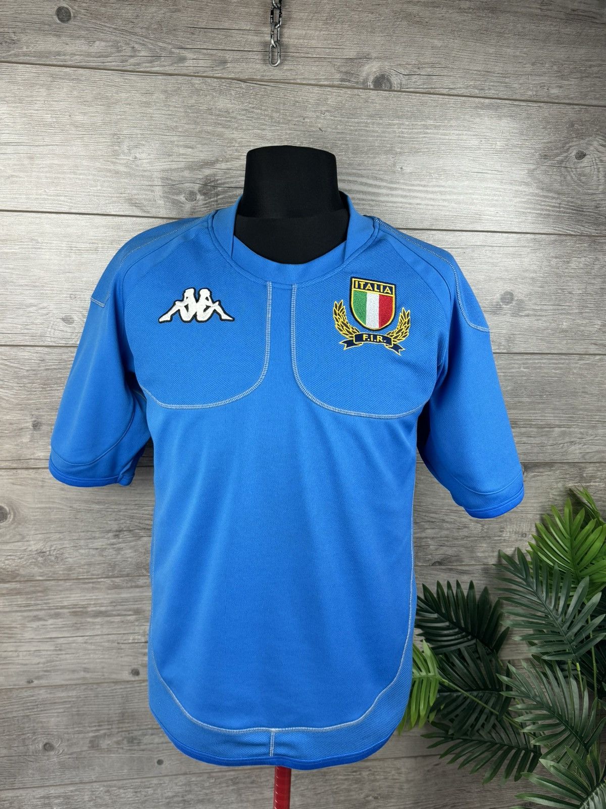 Kappa × Vintage Kappa Rugby Shirts 2004 Italy Vintage Old Jerseys Size US L / EU 52-54 / 3 - 1 Thumbnail