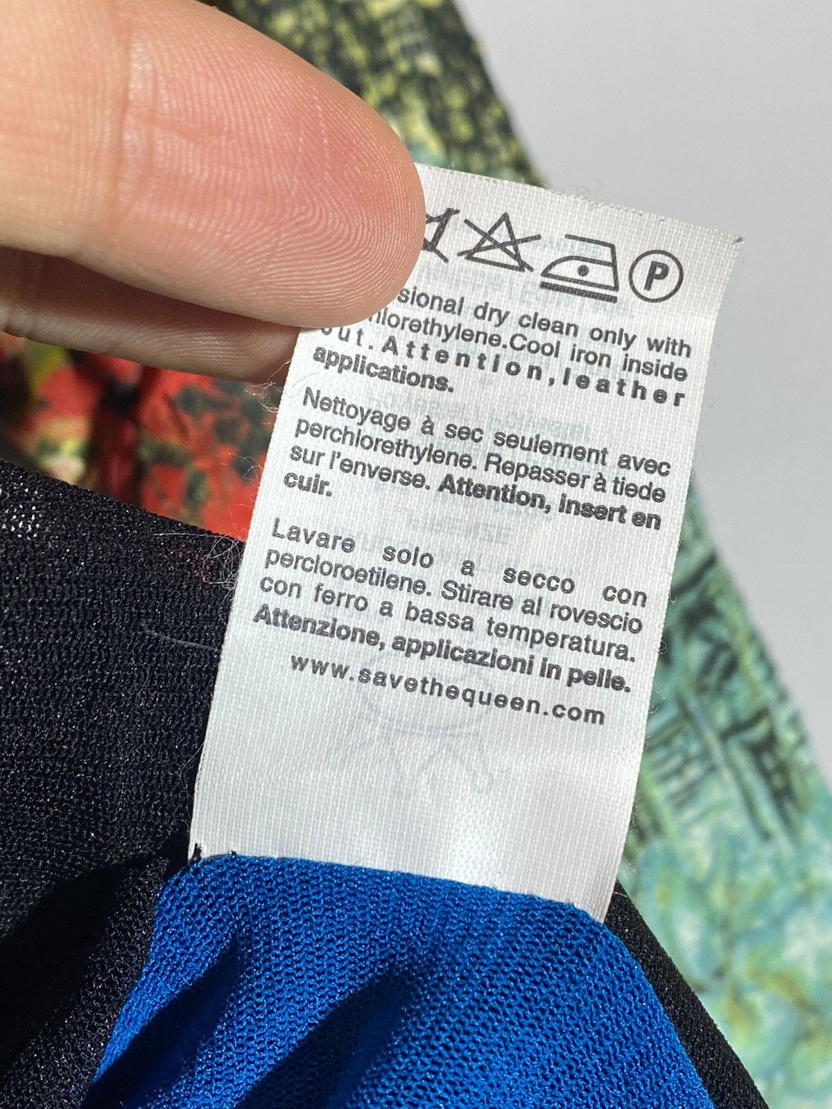 Vintage Save The Queen Rare Print T-Shirt Avant Garde Boho Art Tee Size L / US 10 / IT 46 - 21 Thumbnail