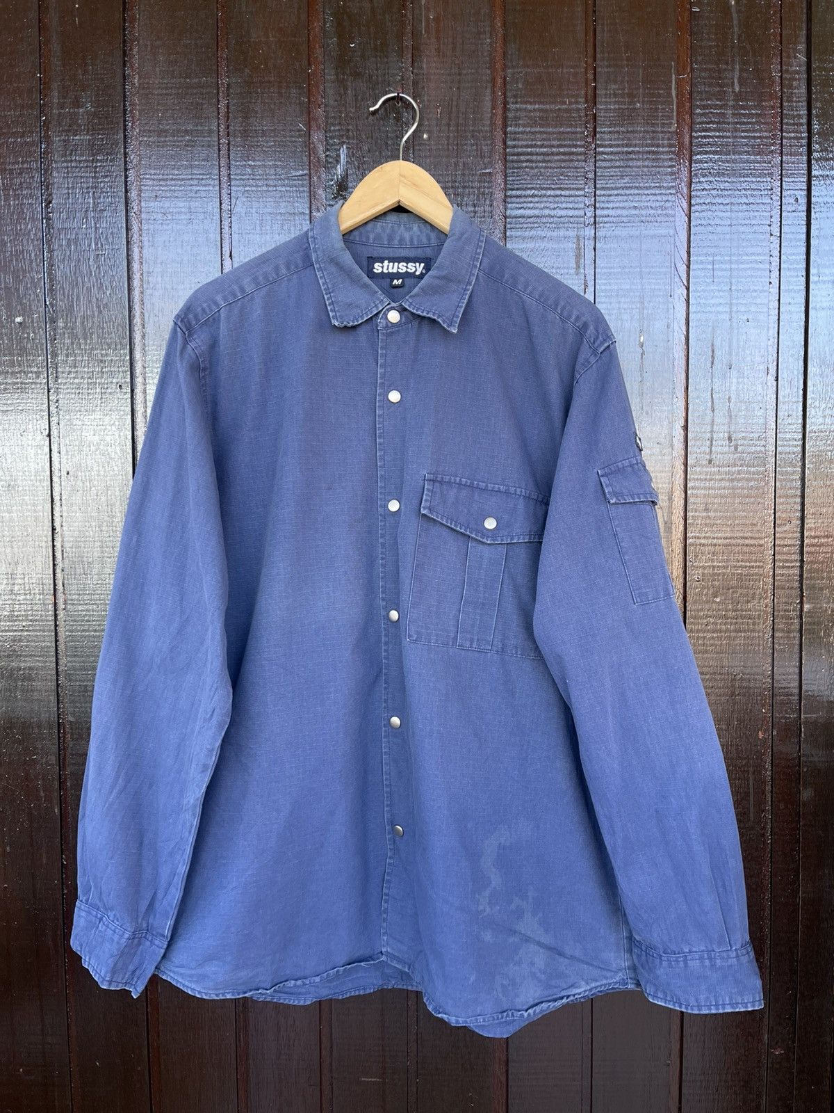 Stussy Vintage 80s 90s Stussy shirt button ups Size US M / EU 48-50 / 2 - 2 Thumbnail