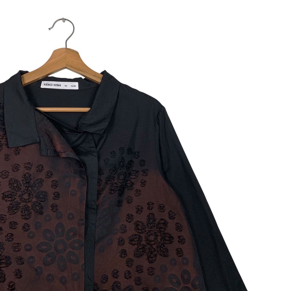 Other Japanese Designer Keiko Kishi Flower Design Women Jacket Size M / US 6-8 / IT 42-44 - 5 Thumbnail