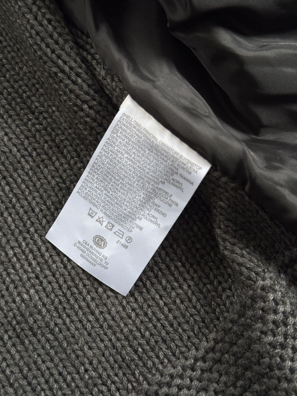 If Six Was Nine Retro Vest faux fur sweater sleeveless jacket Y2K L.G.B. Size XL / US 12-14 / IT 48-50 - 5 Thumbnail