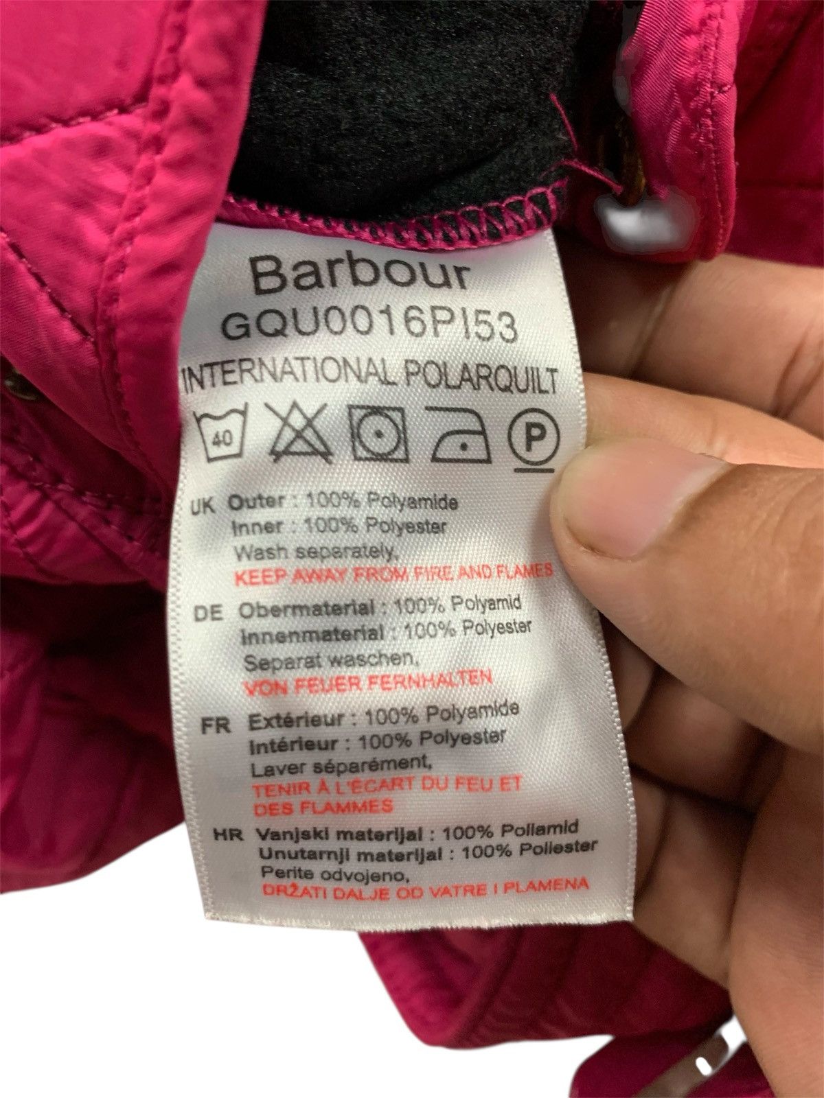 Barbour Barbour international Quilted jacket Size L / US 10 / IT 46 - 11 Thumbnail