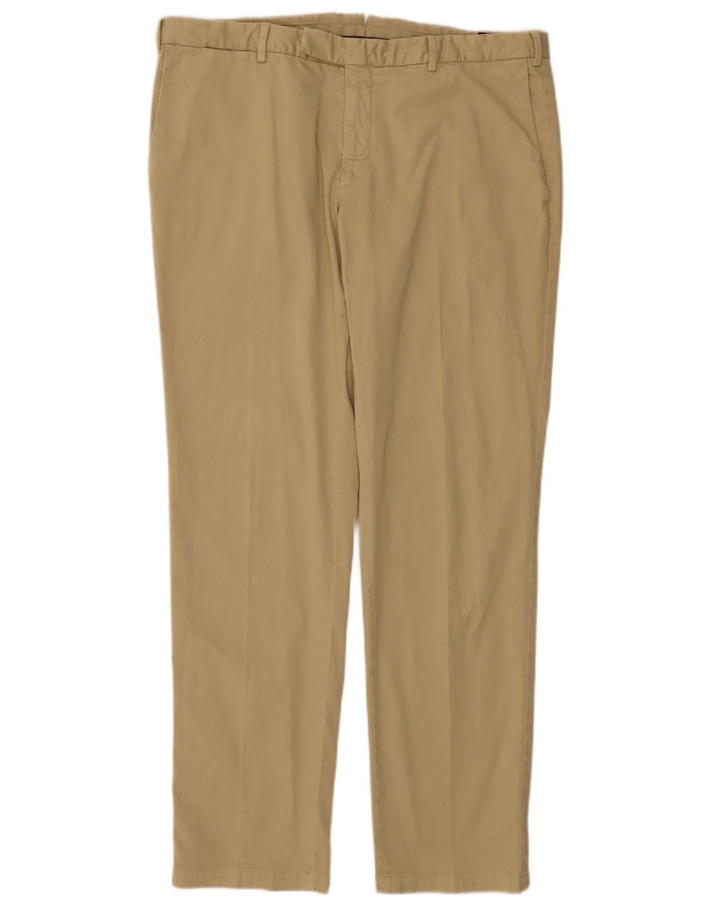 Polo Ralph Lauren Mens Straight Chino Trousers W38 L32 Beige Cotton Size US 38 / EU 54 - 1 Thumbnail