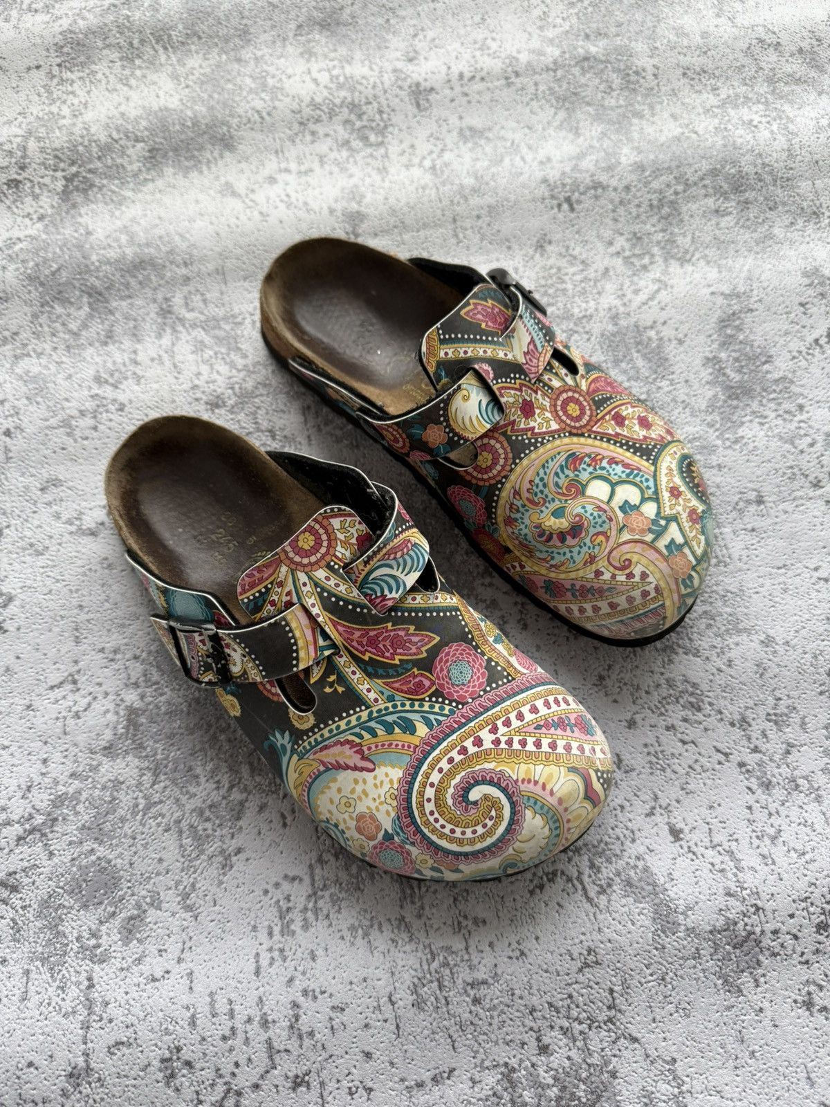 Birkenstock × Vintage Vintage Birkenstock Boston x Papillio Sandals Size US 8 / IT 38 - 2 Thumbnail
