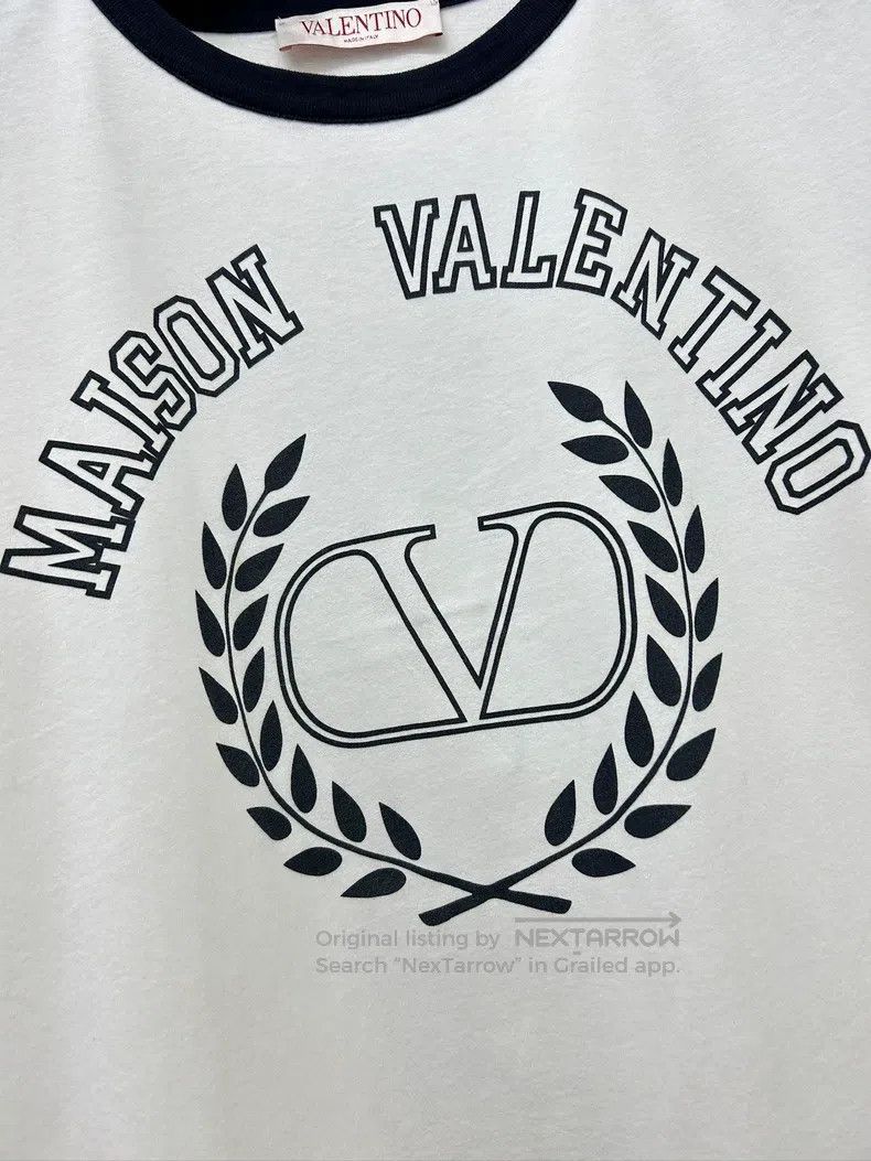 Valentino Valentino Short sleeves with monogram print Size L / US 10 / IT 46 - 3 Thumbnail