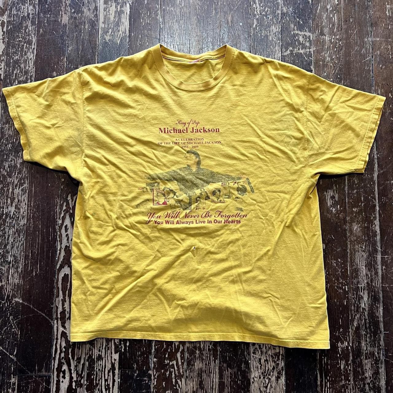 Vintage Michael Jackson Forever In Our Hearts Tee Size US XXL / EU 58 / 5 - 1 Thumbnail