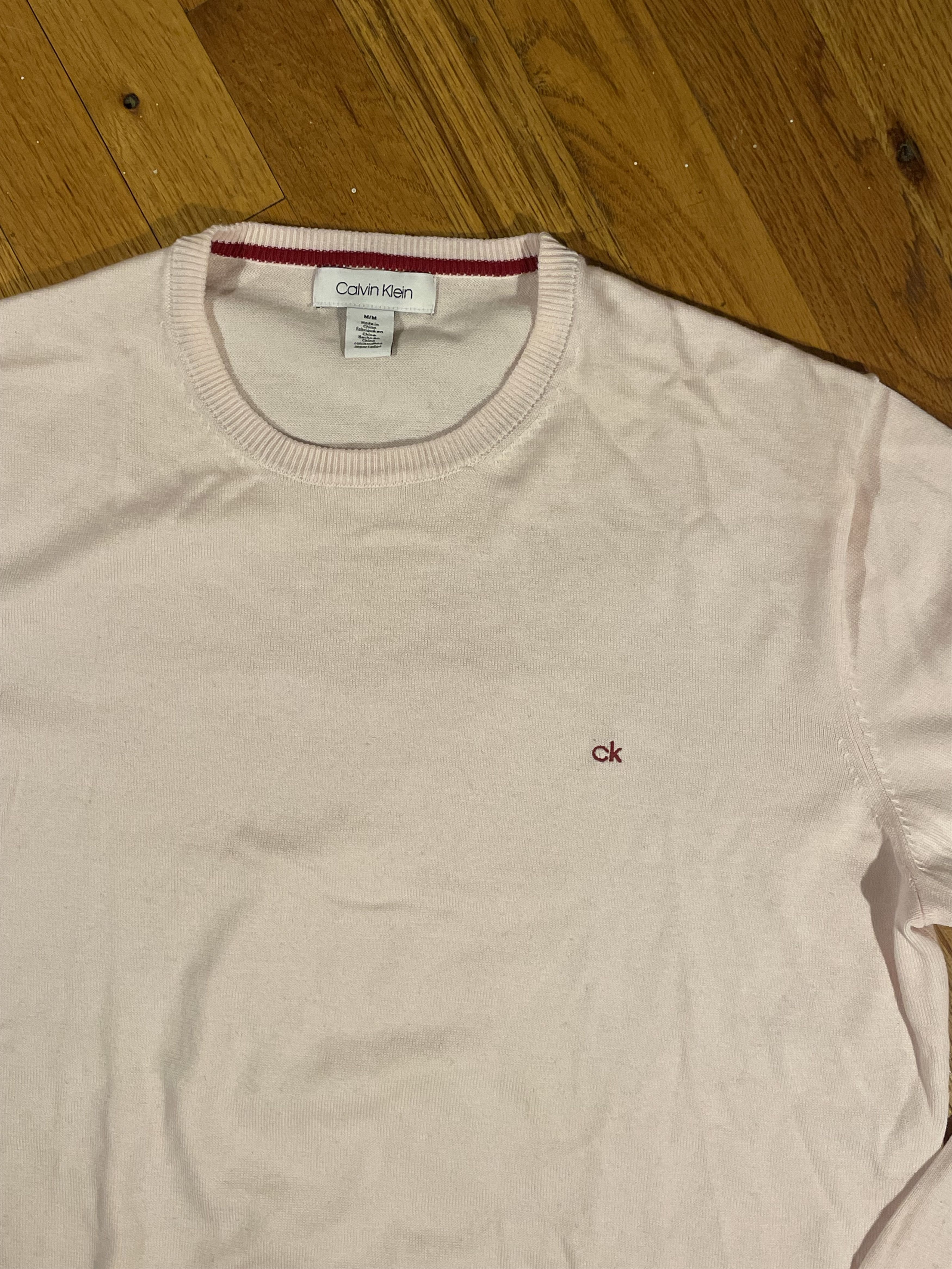 Calvin Klein Pink Sweater Size US M / EU 48-50 / 2 - 2 Thumbnail